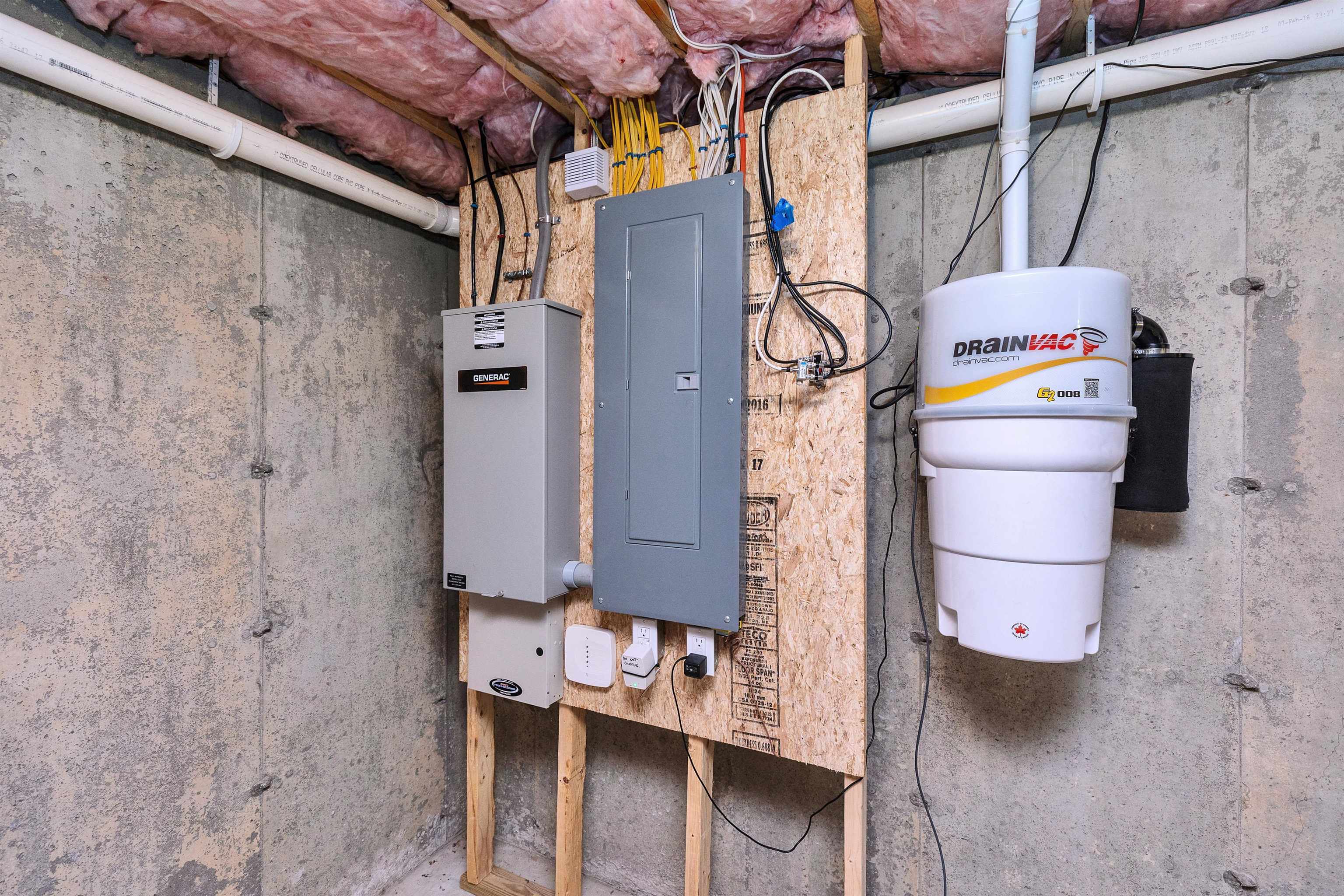 200 amp Circuit Breakers and Central Vac