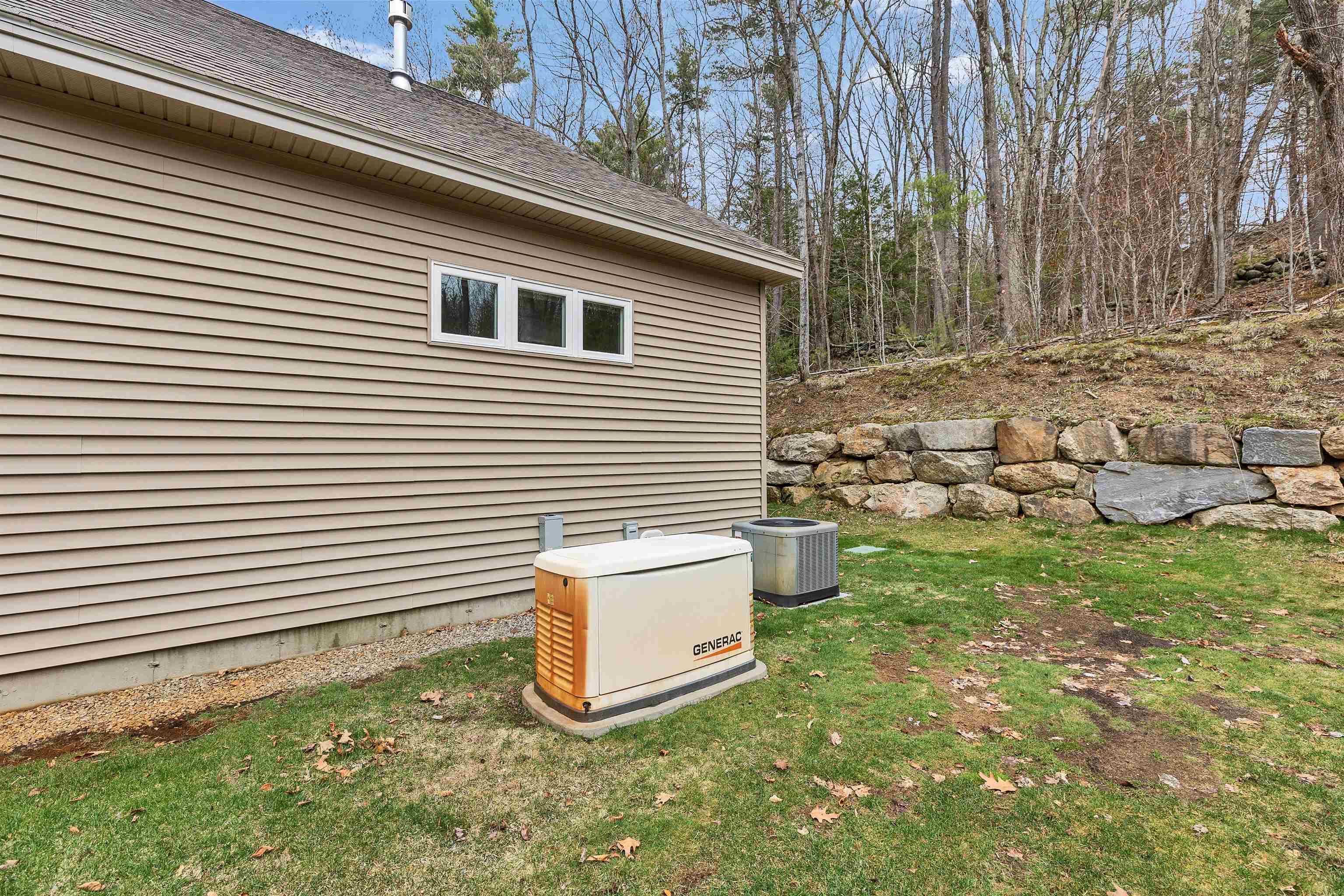 Standby automatic generator for peace of mind.