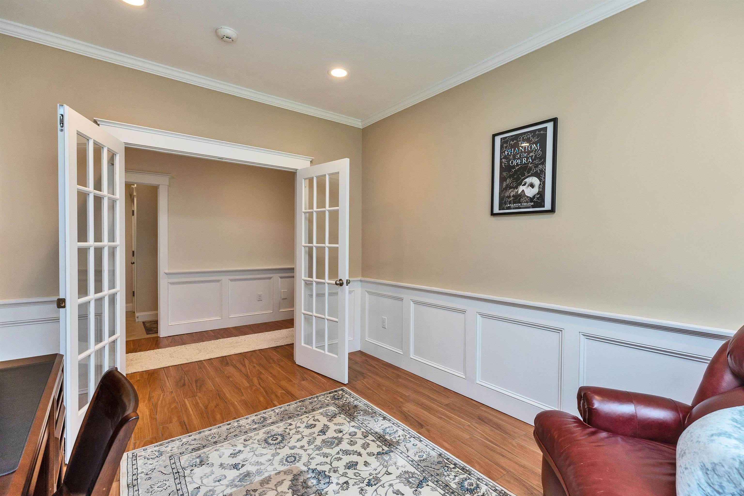 French Doors to Foyer
