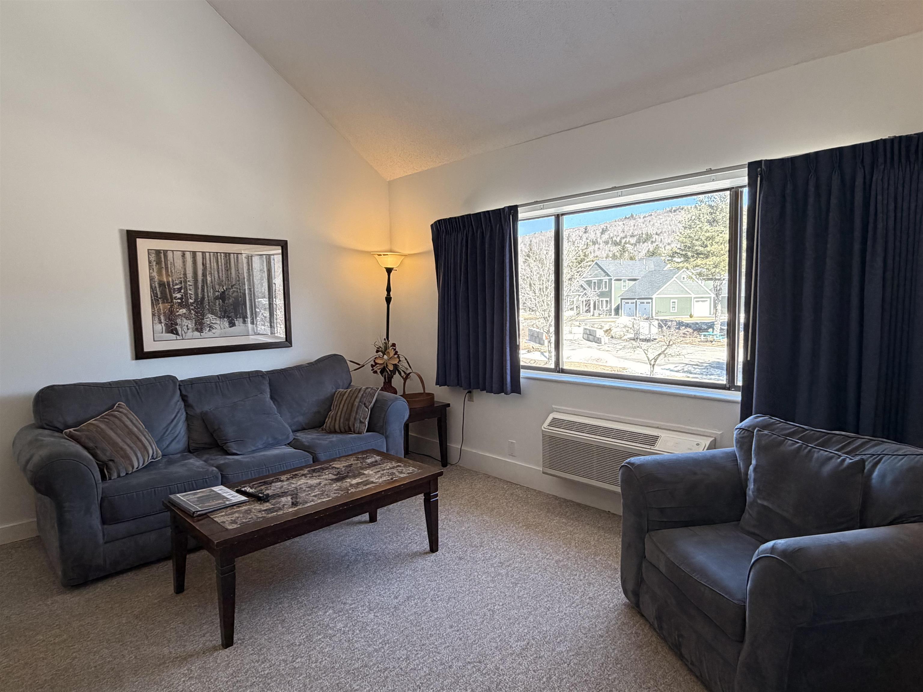 East facing side of the building