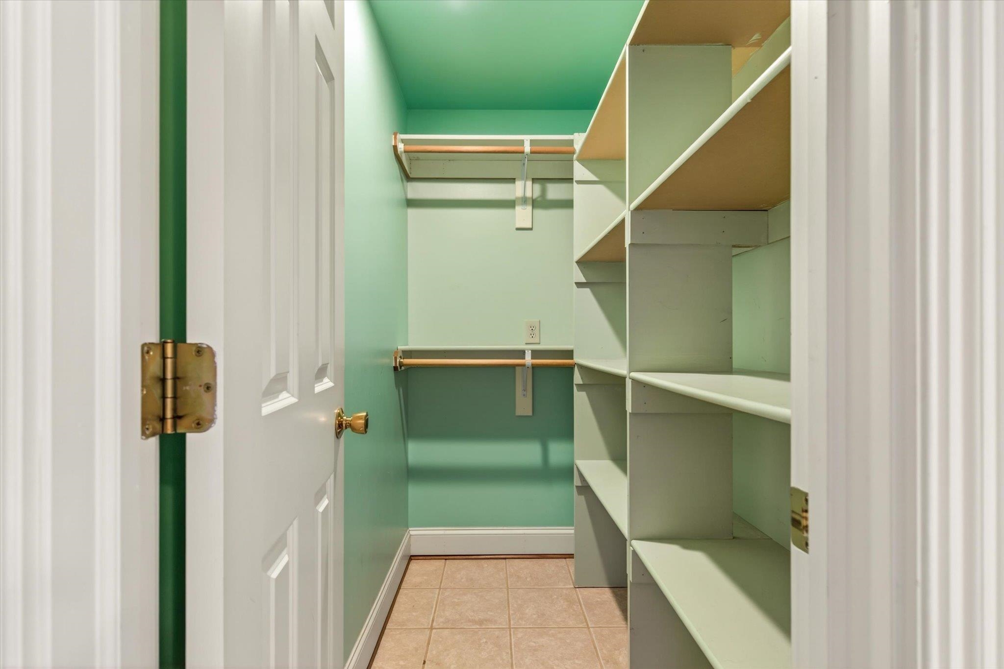 Large storage and pantry in apartment