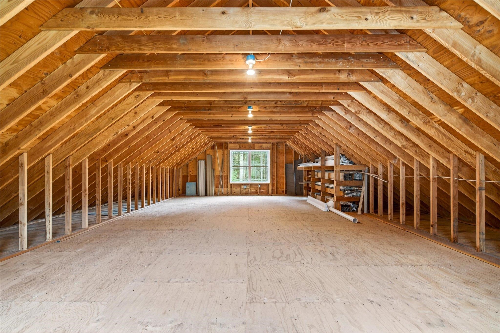 Second floor of workshop