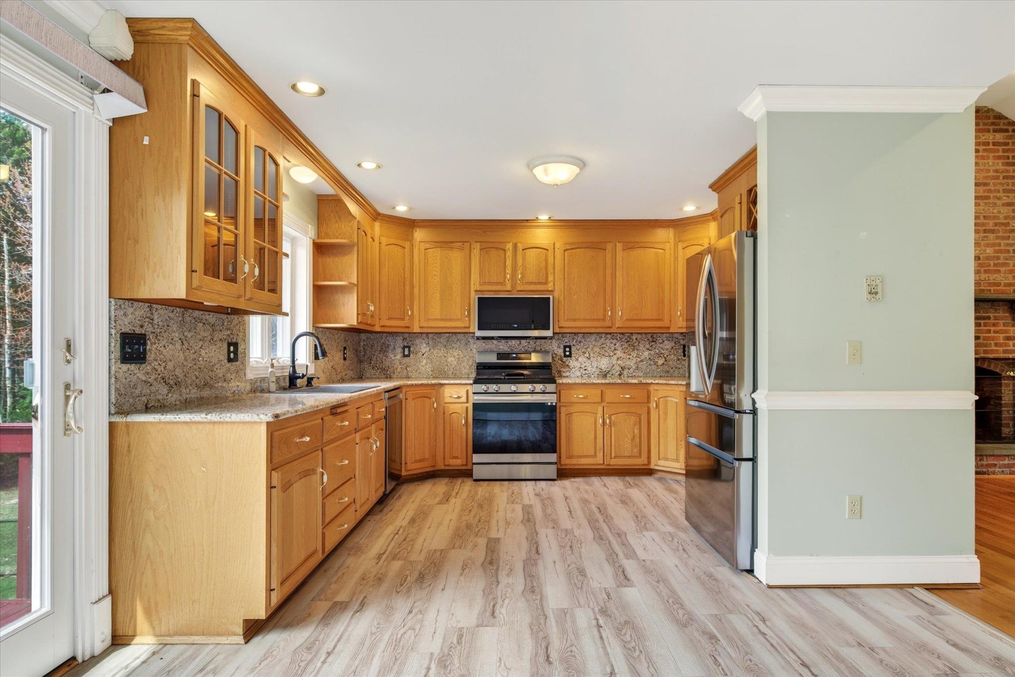 Open concept kitchen