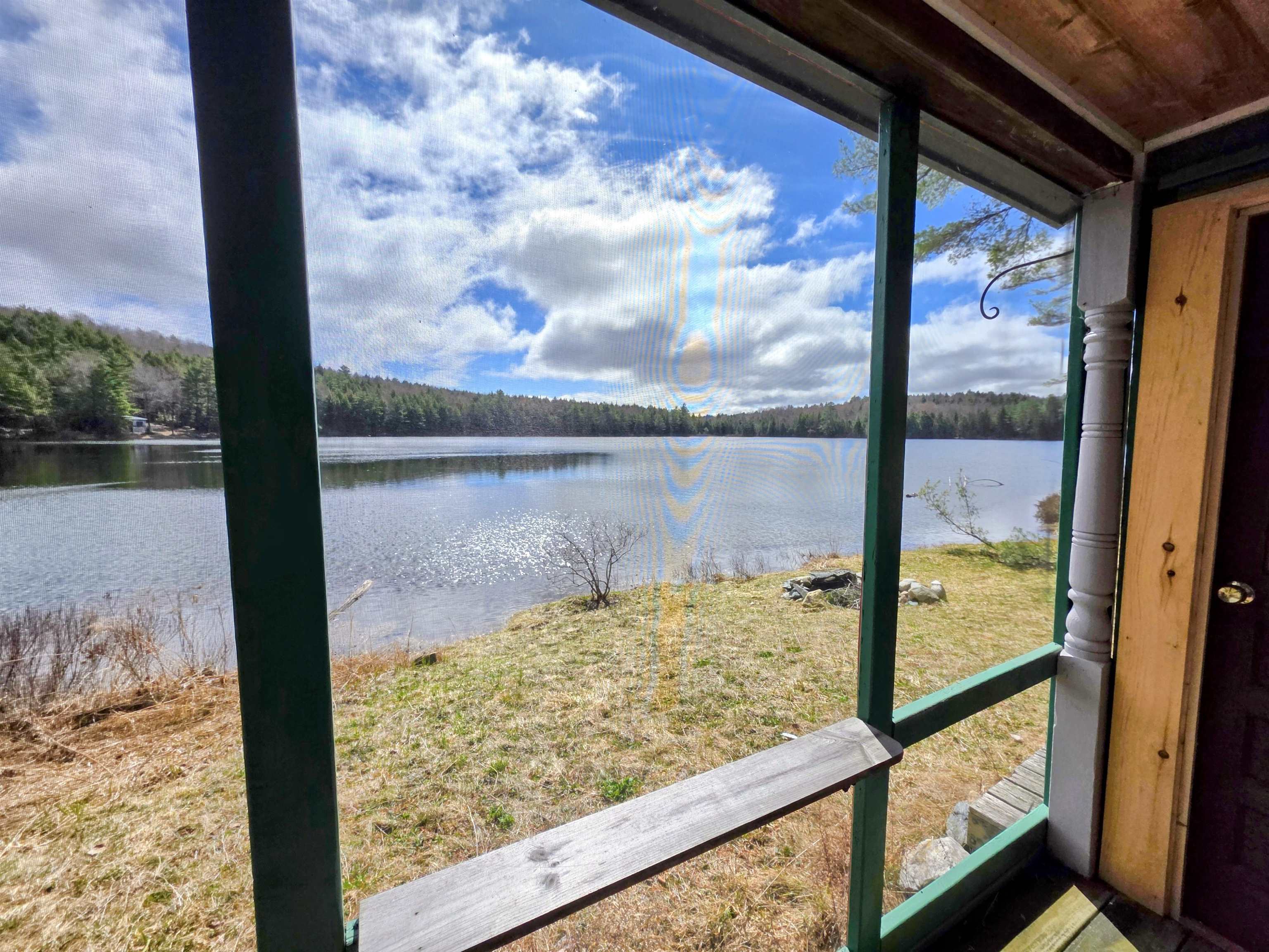 View from the Bunk house