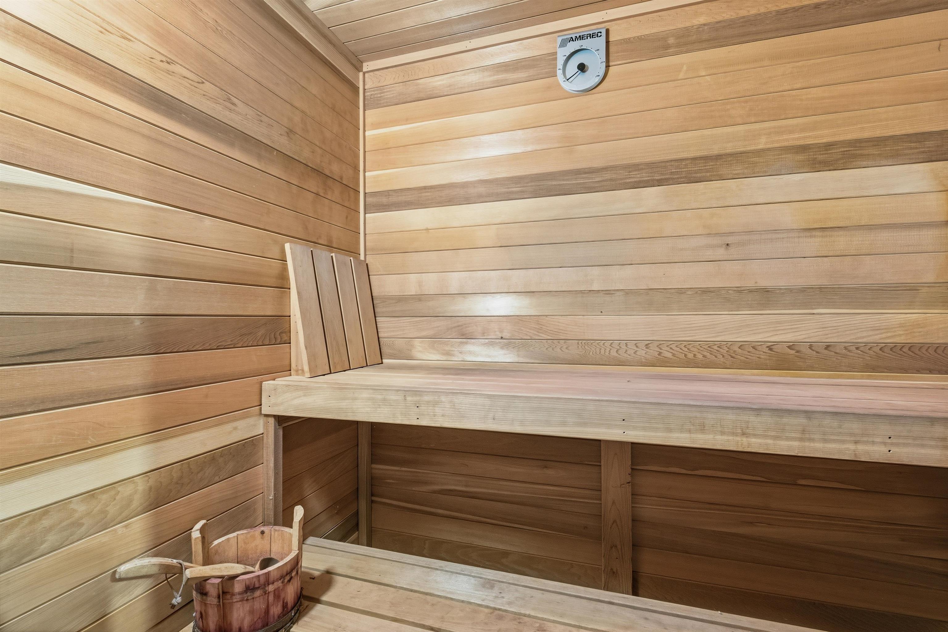 Sauna in Basement