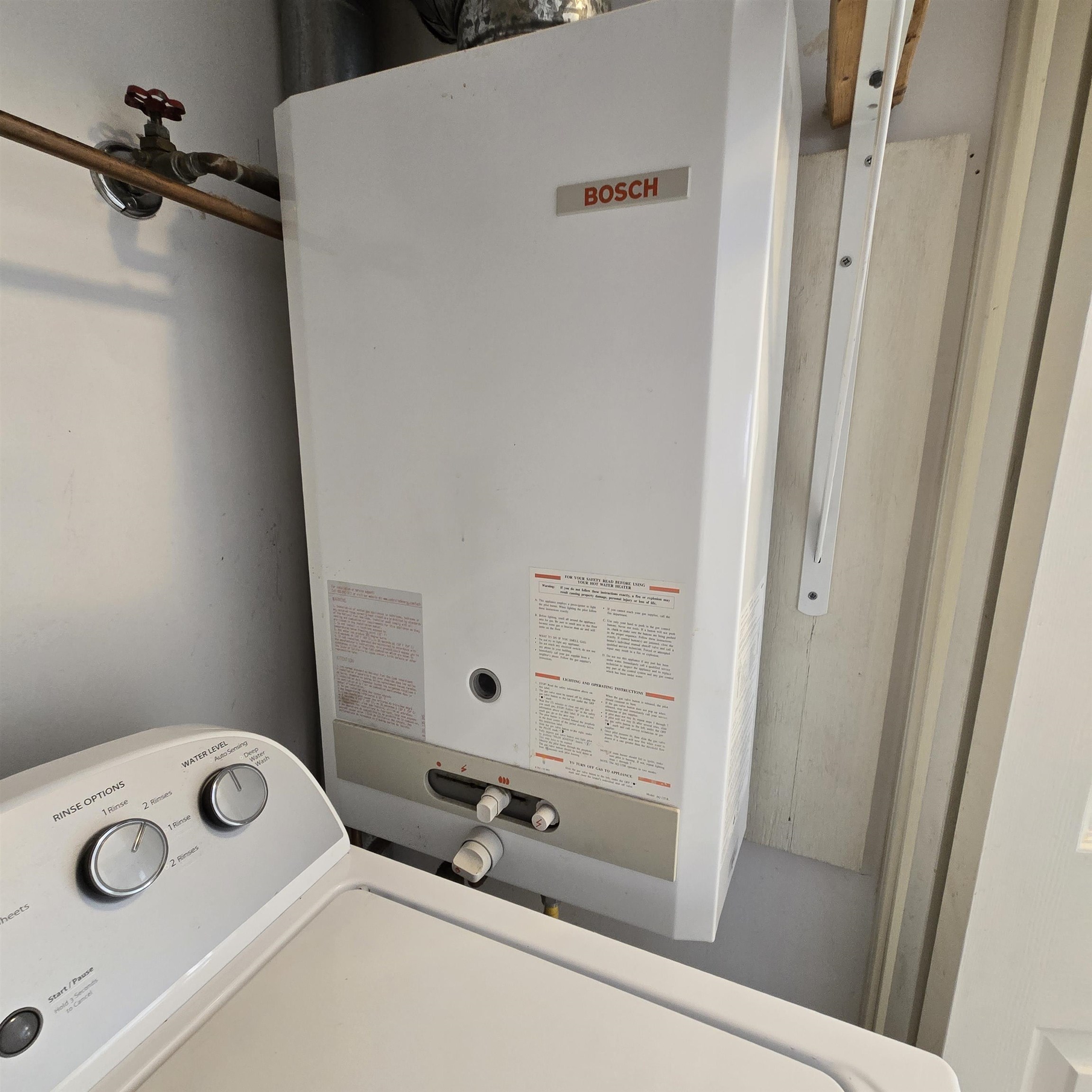 On Demand Hot Water, Natural Gas