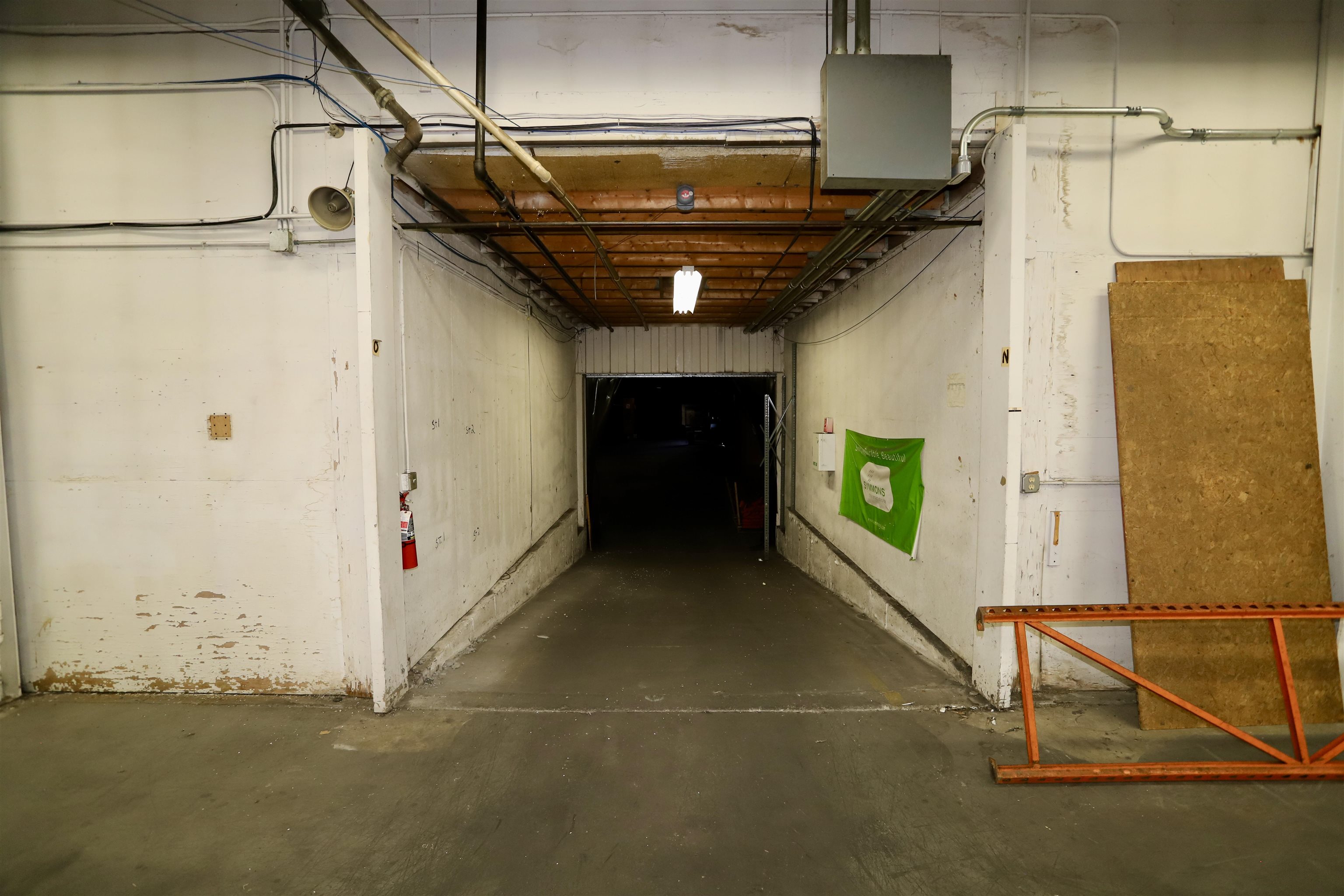 Forklift Corridor Connecting Both Buildings