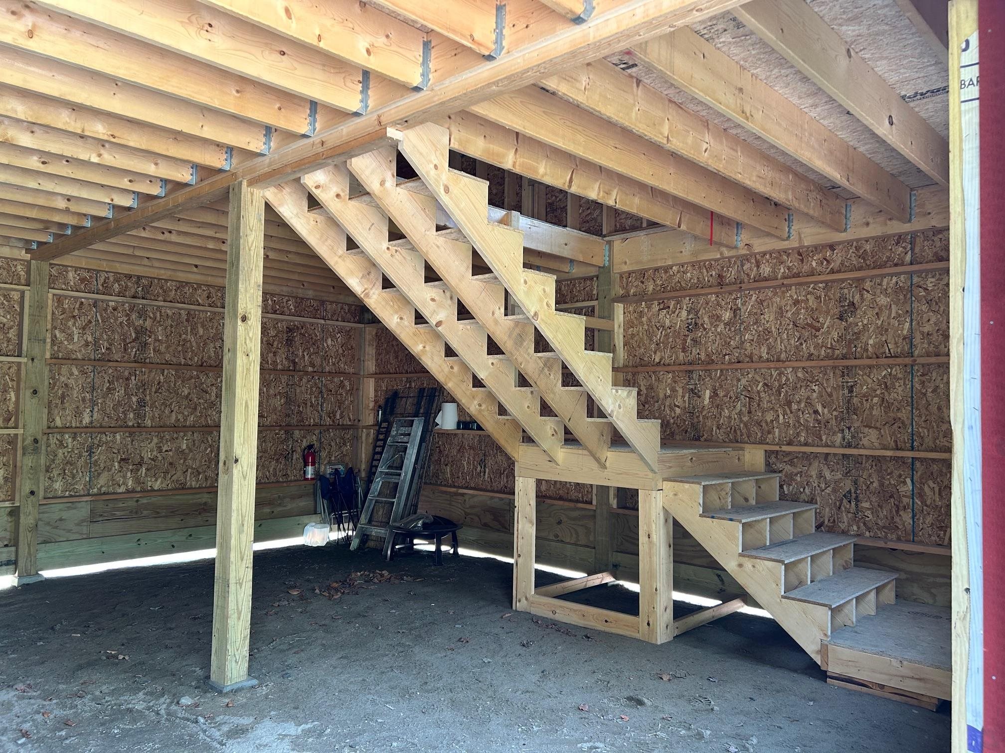 Temporary stairs 25070818