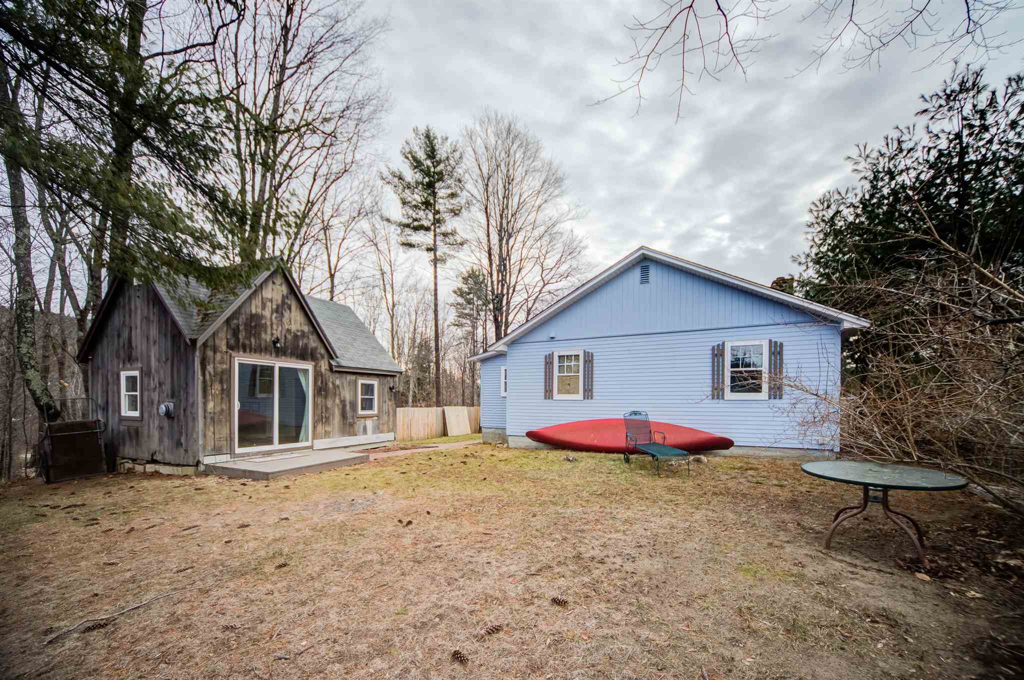 Spacious yard