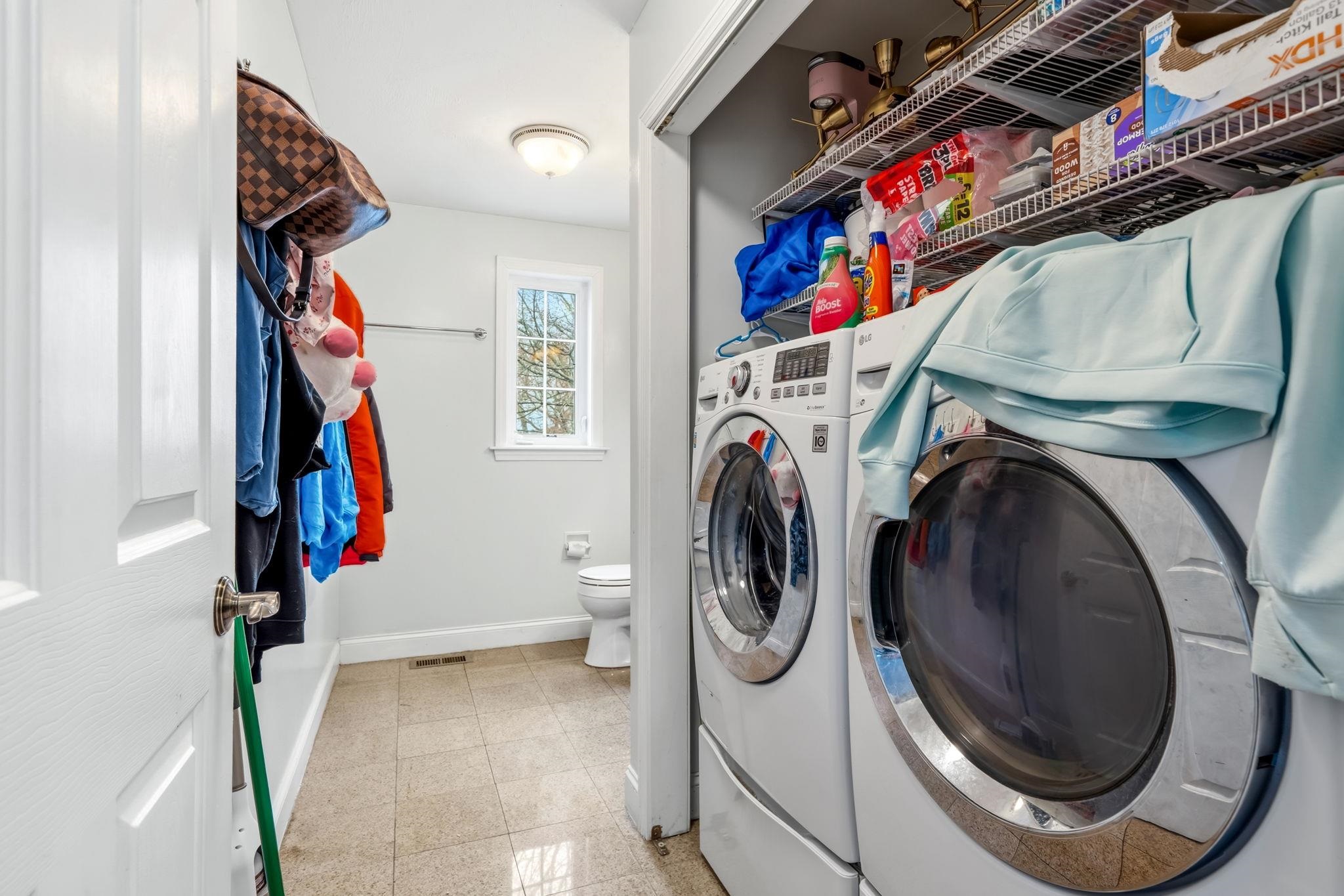 UNIT A LAUNDRY & BATHROOM