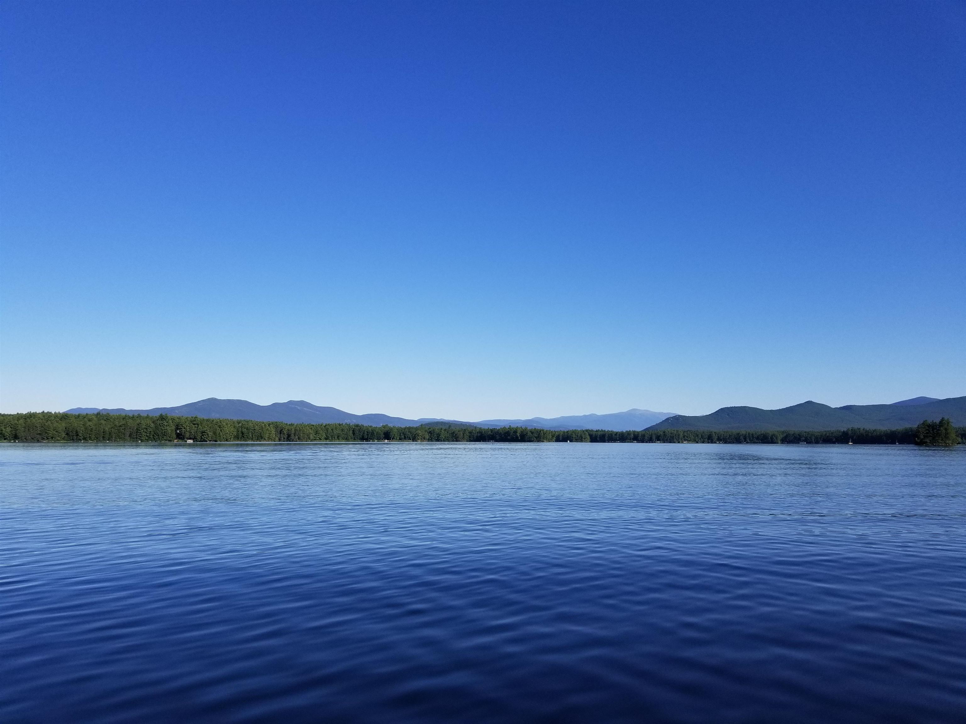 View of Mt. Washington from the center of Conway Lake