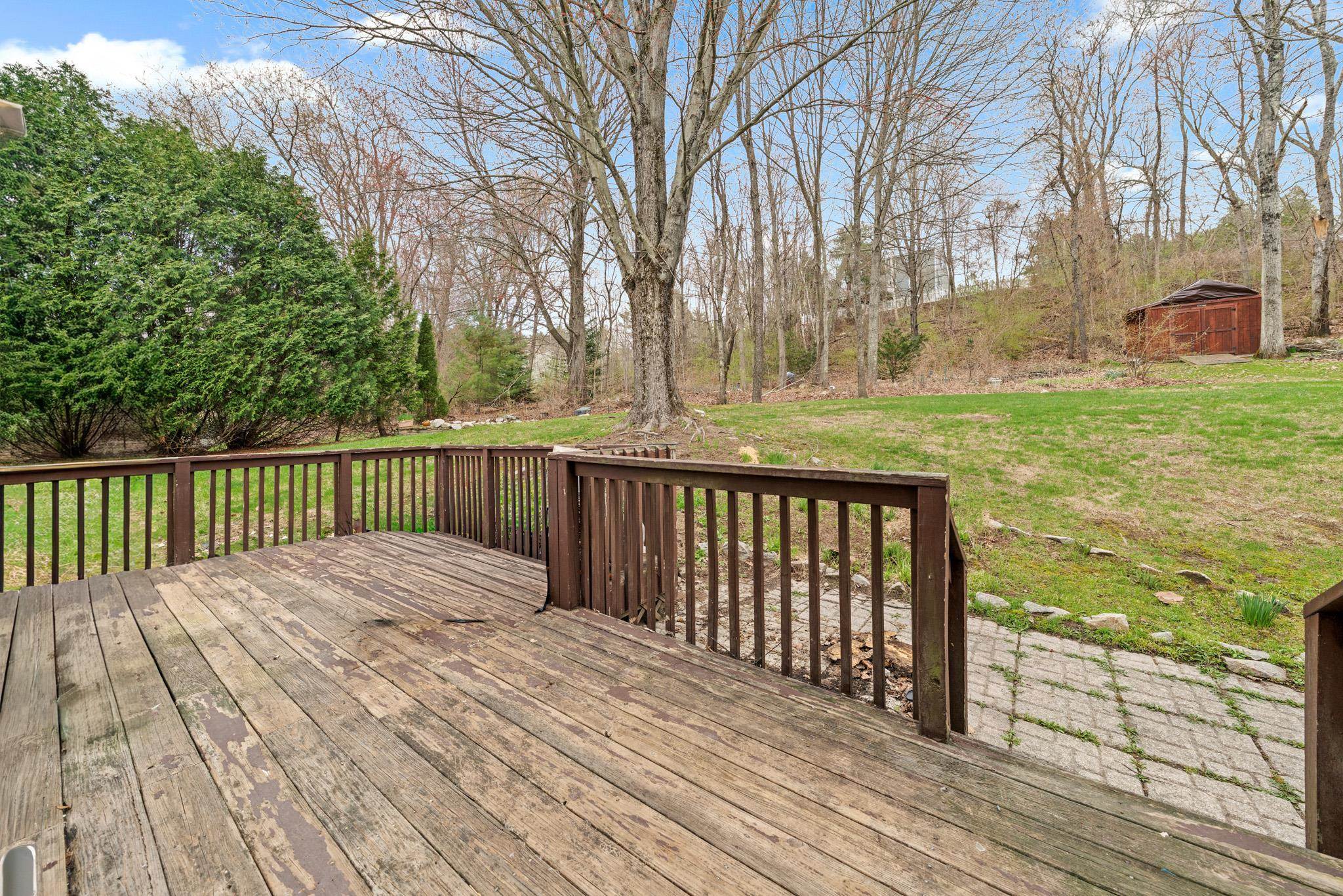 BBQ on the back deck