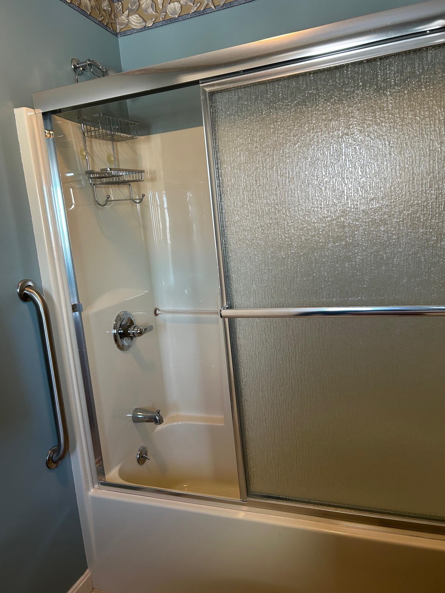 Shower Stall in Upstairs Bedroom