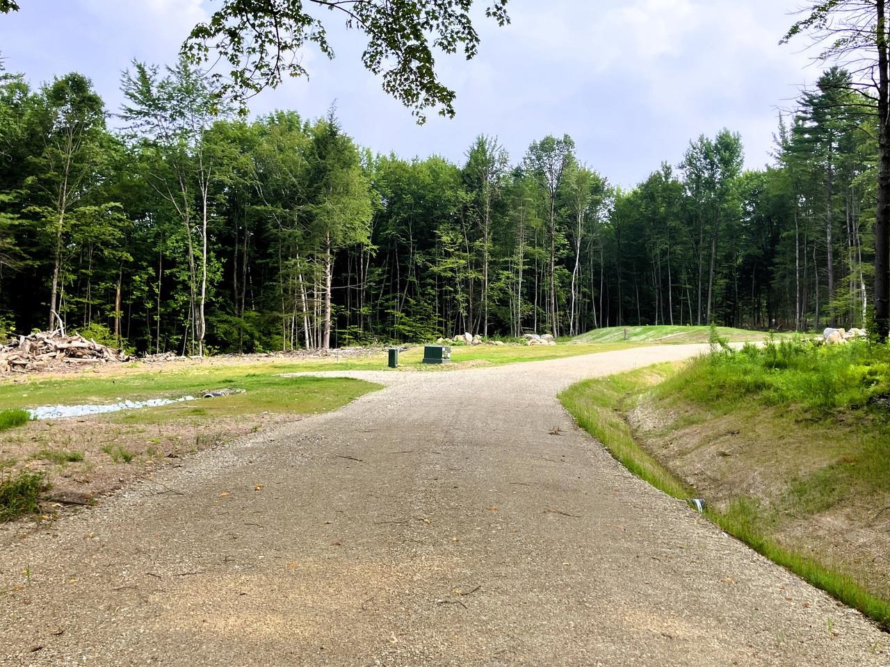 Lot 4 entrance (1st on left)