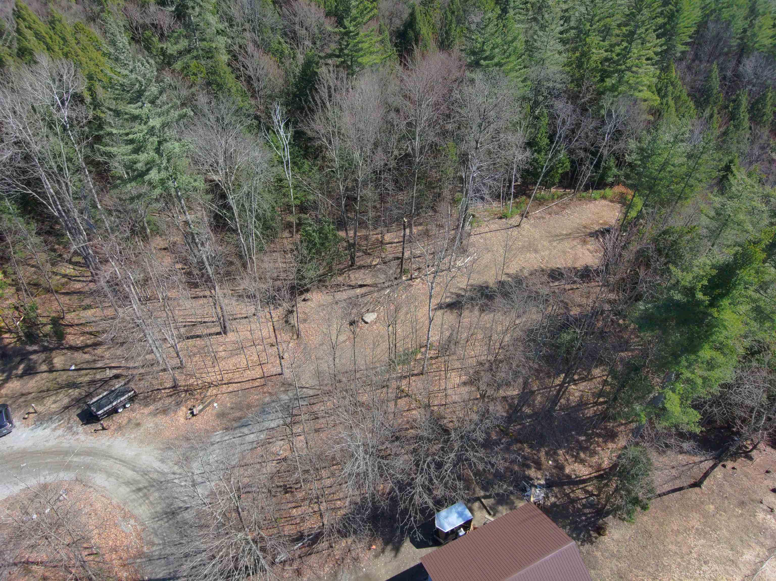 Entrance to property clearing