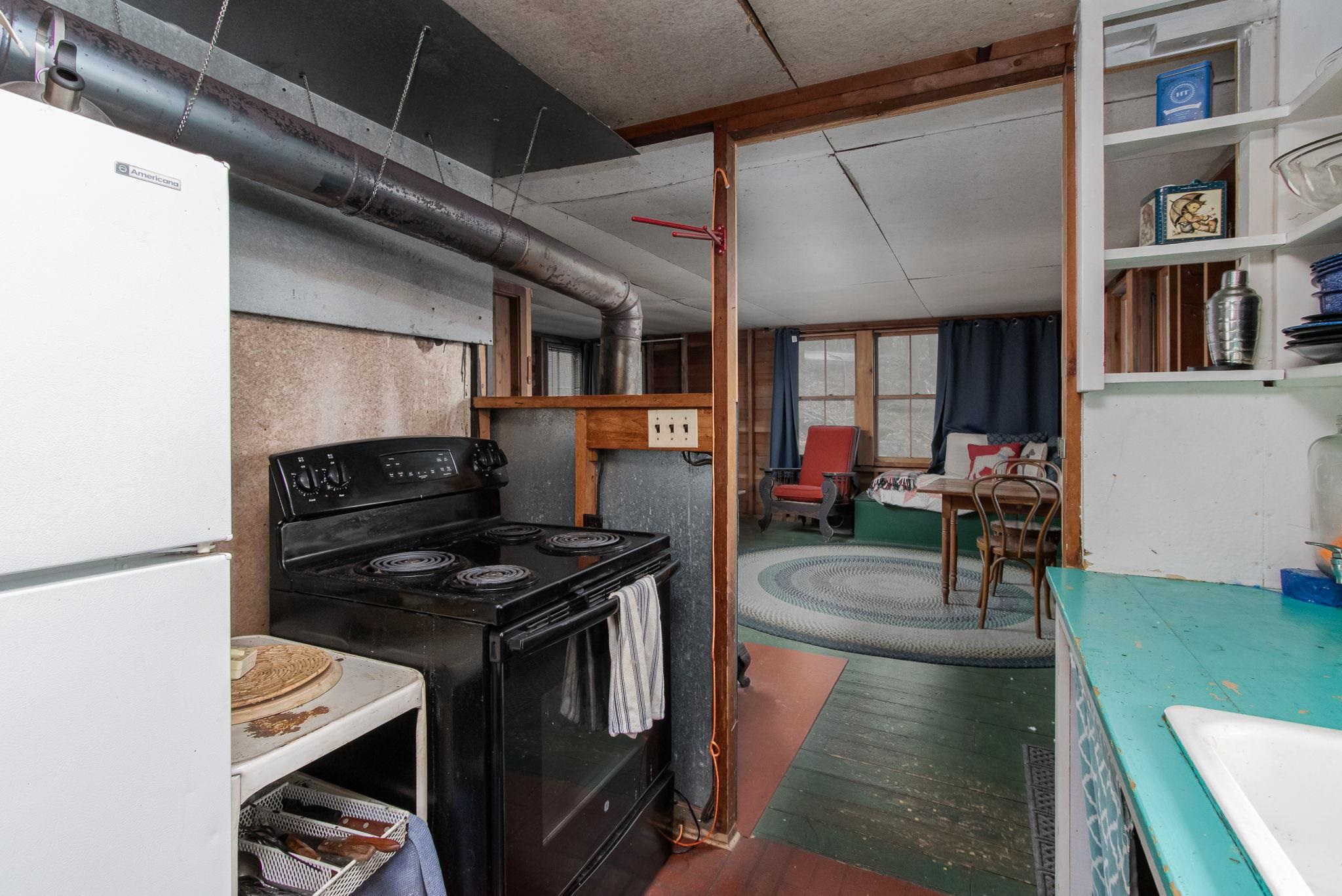 View toward living/dining room