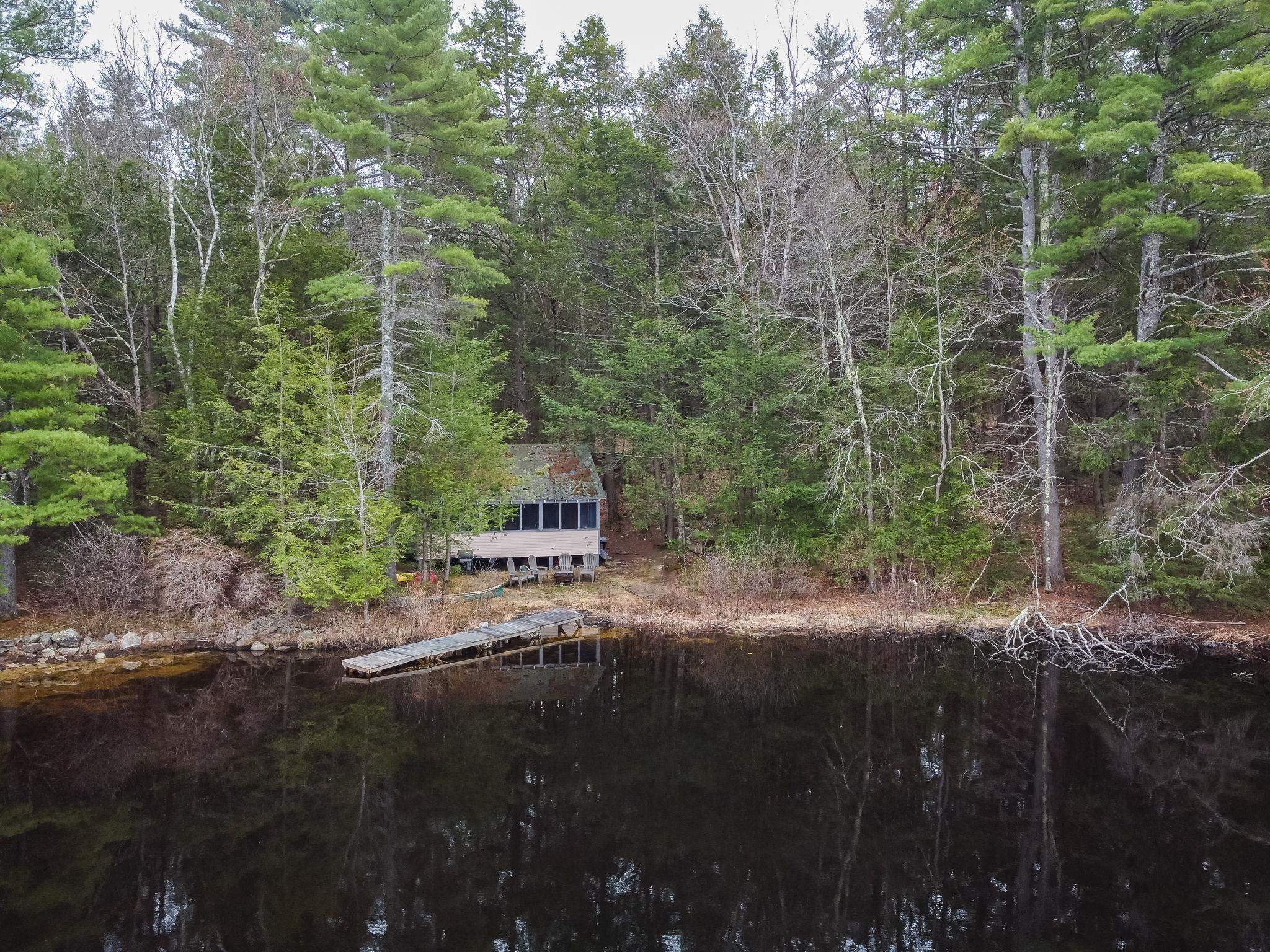 Private dock for kayaks & canoes