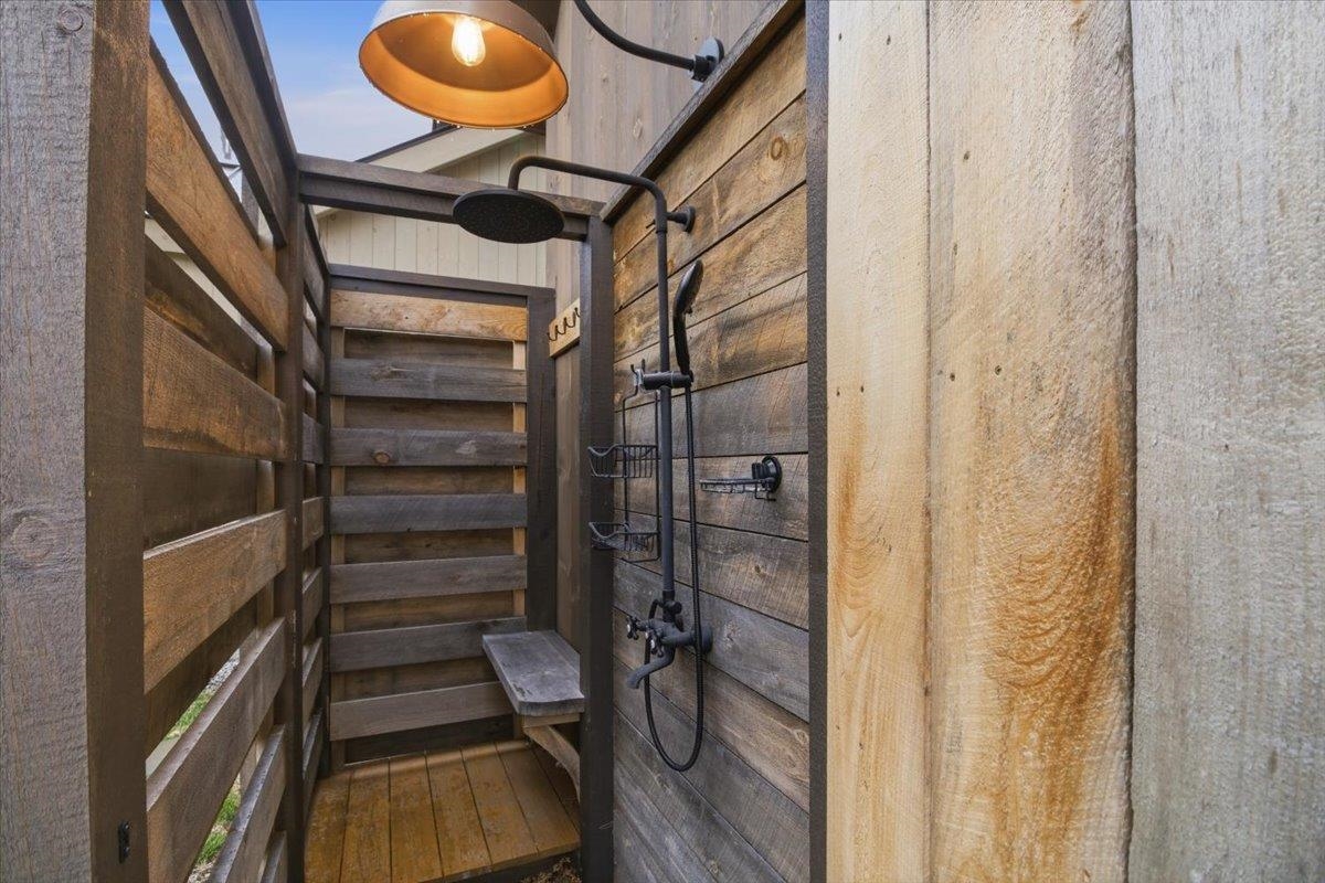 outdoor shower