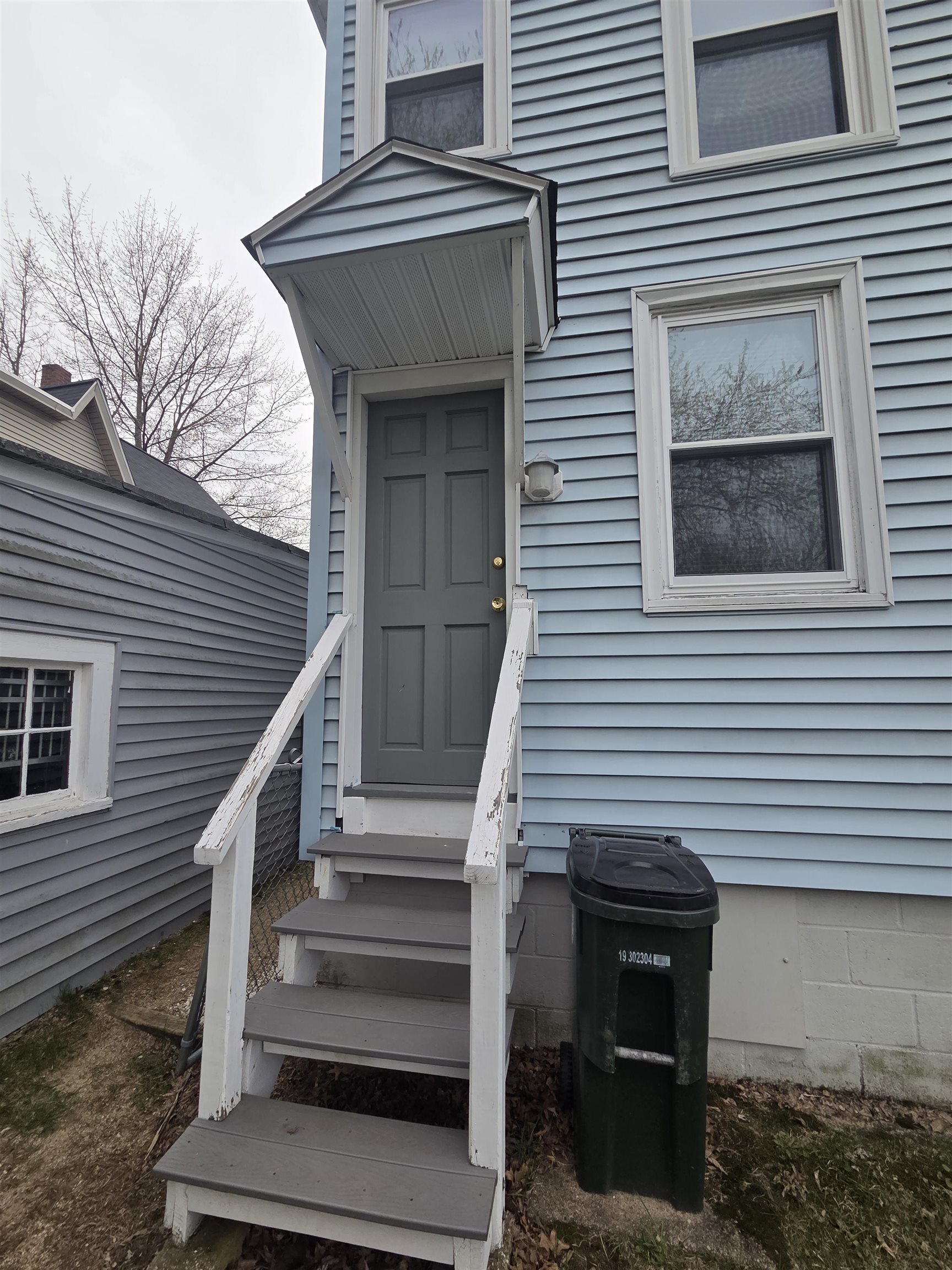 Back entrance to upstairs