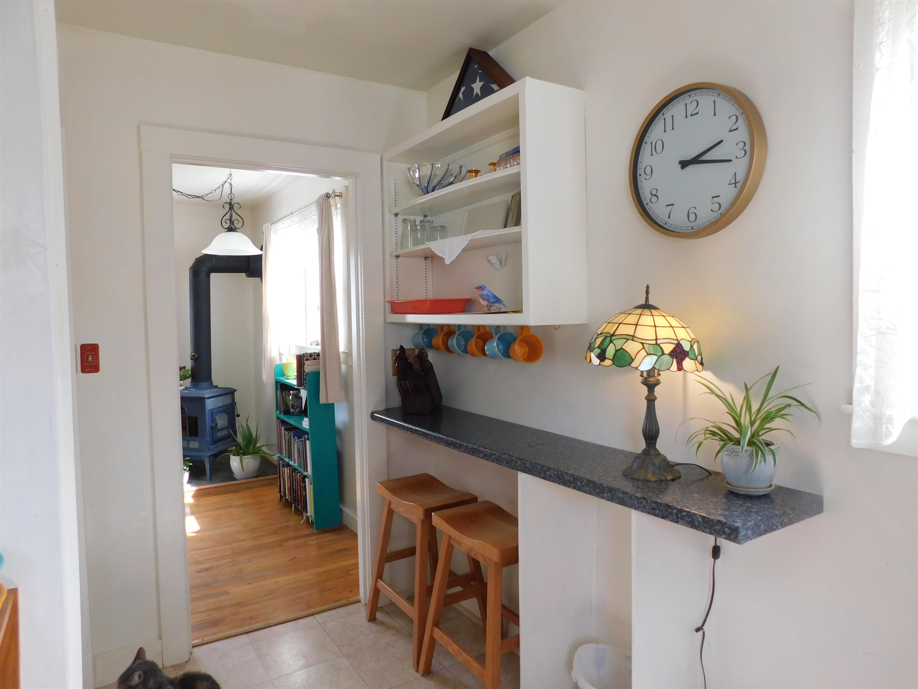 Beverage Bar in kitchen