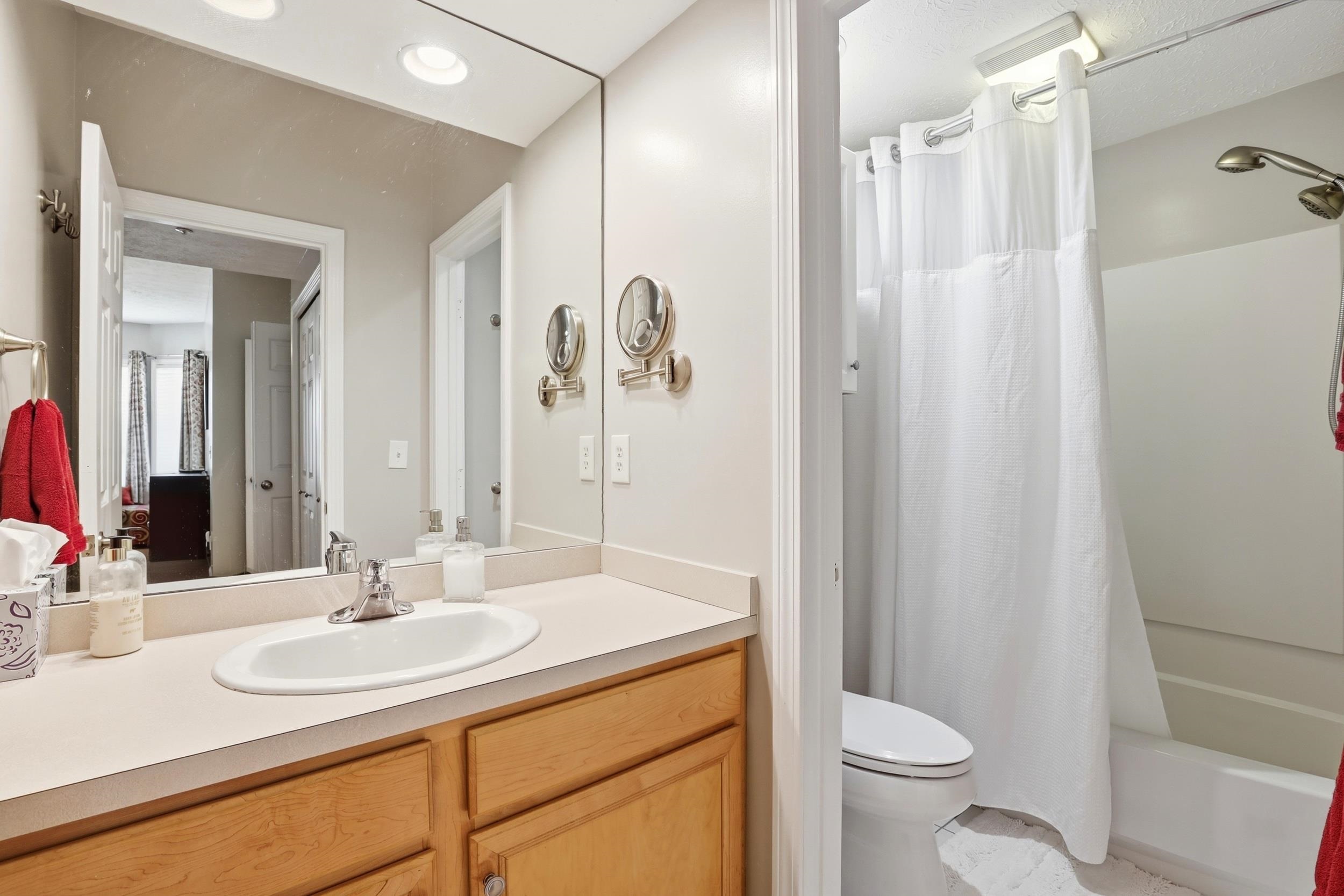 Full Bath with Primary Bedroom