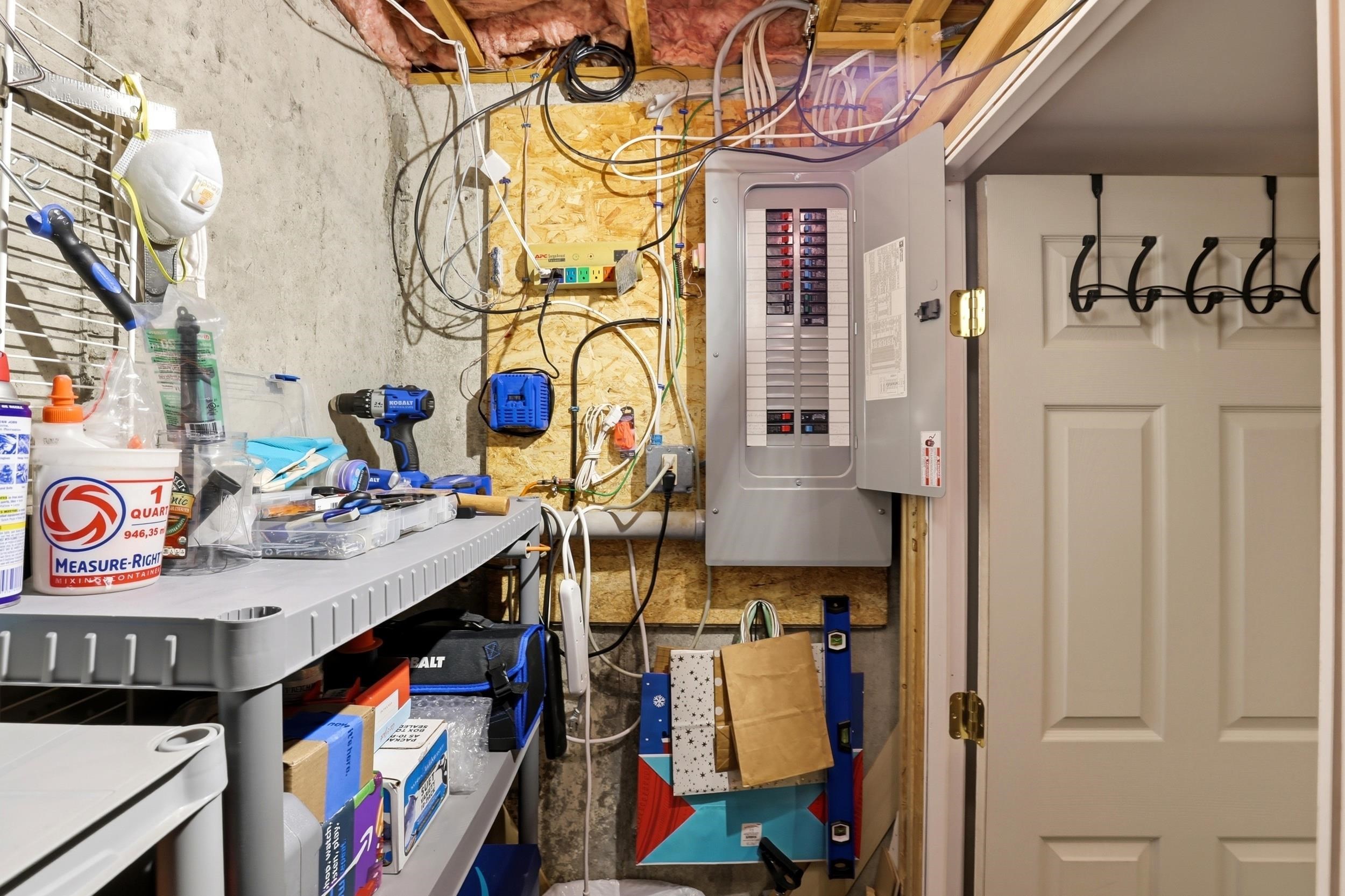 200 amp Circuit Breakers/Storage Room