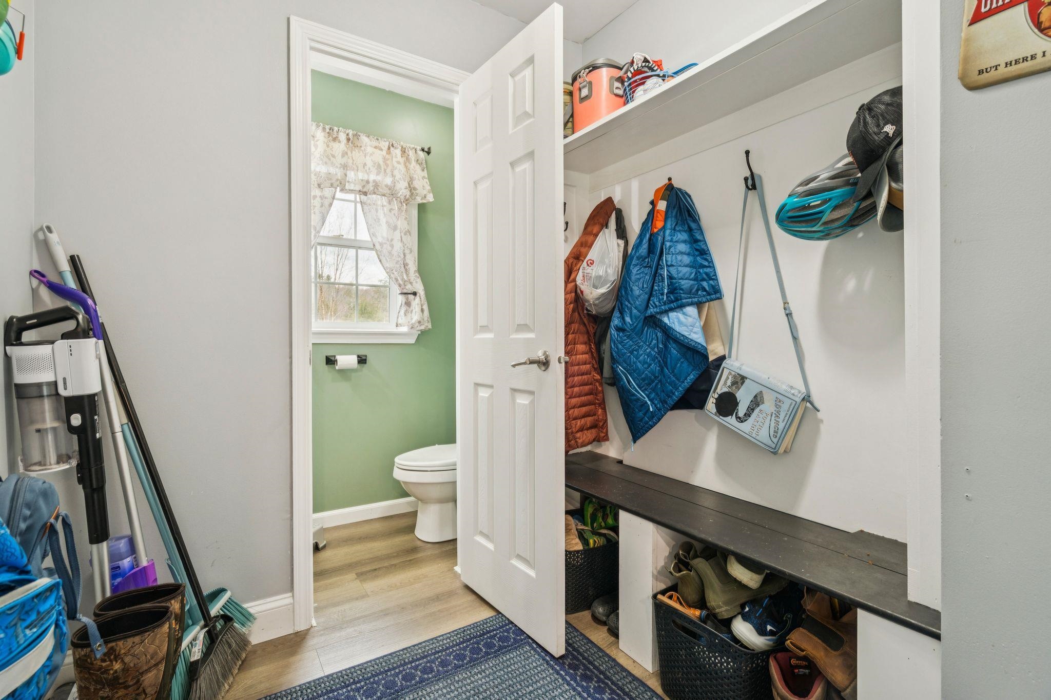 Mudroom & Half Bath