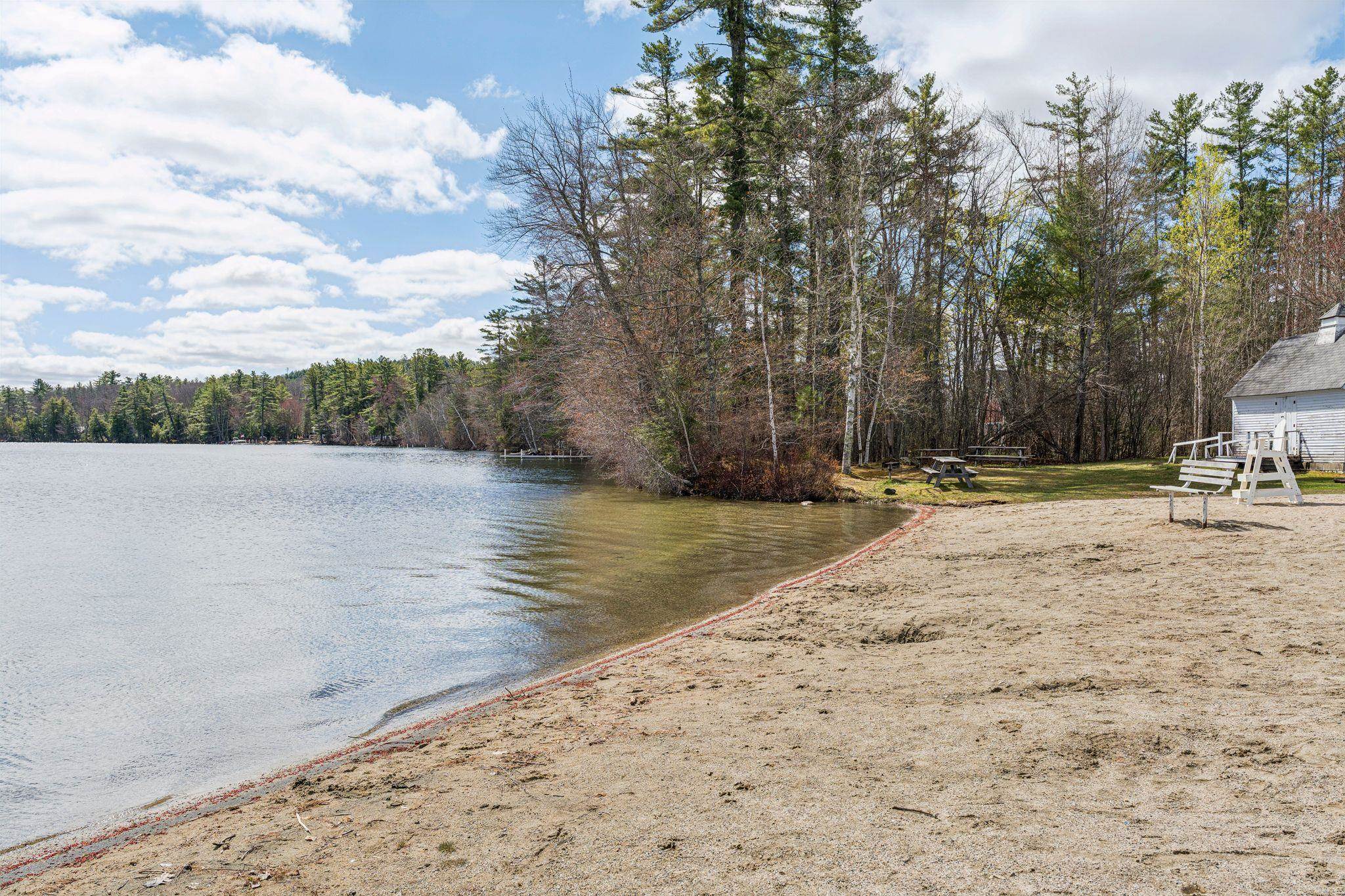 Public Beach at Canaan Street Lake