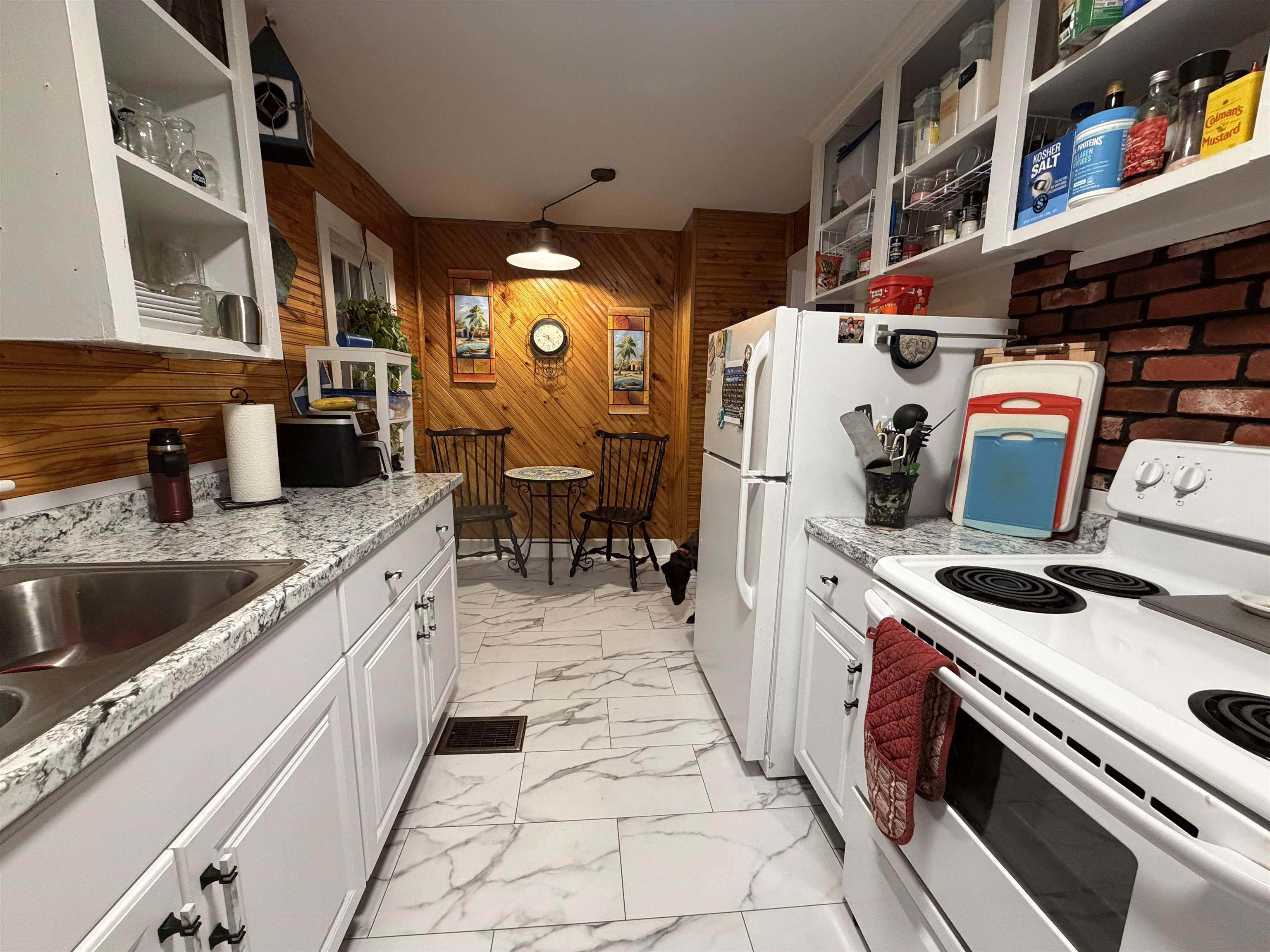 Evening view of kitchen 25181819