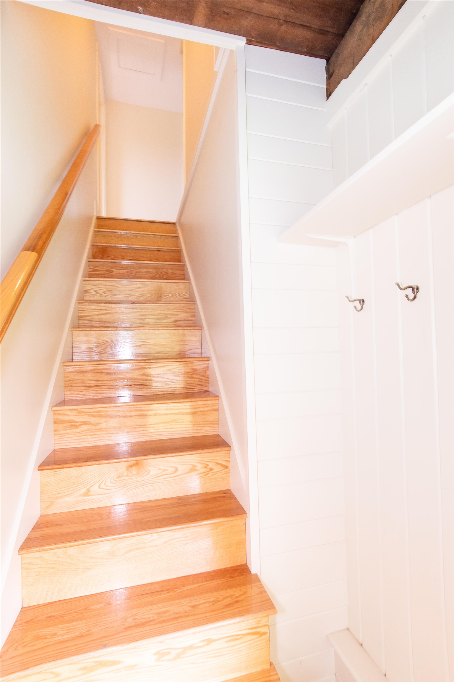 up stairs