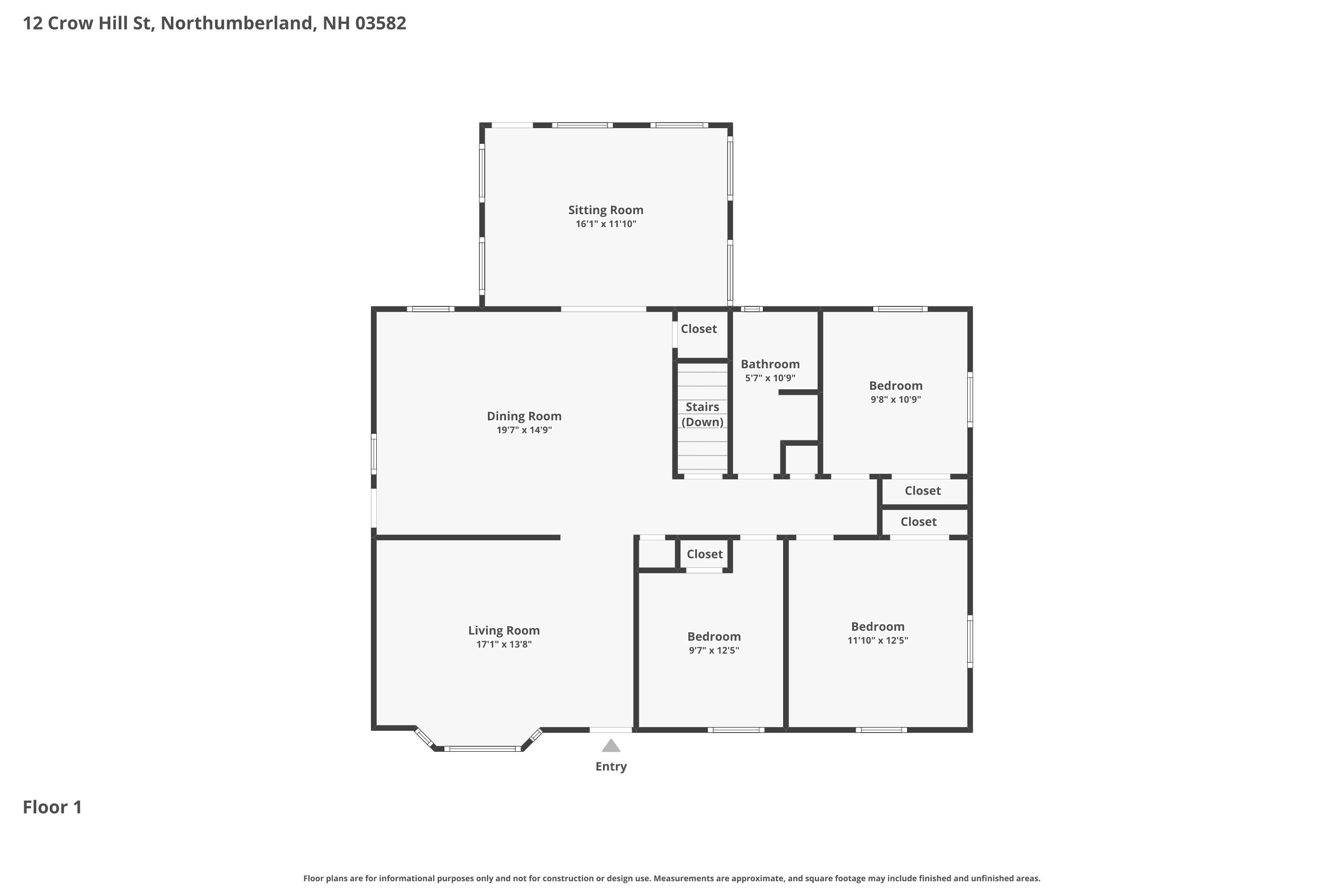 12 Crow Hill St, Northumberland, NH 03582
