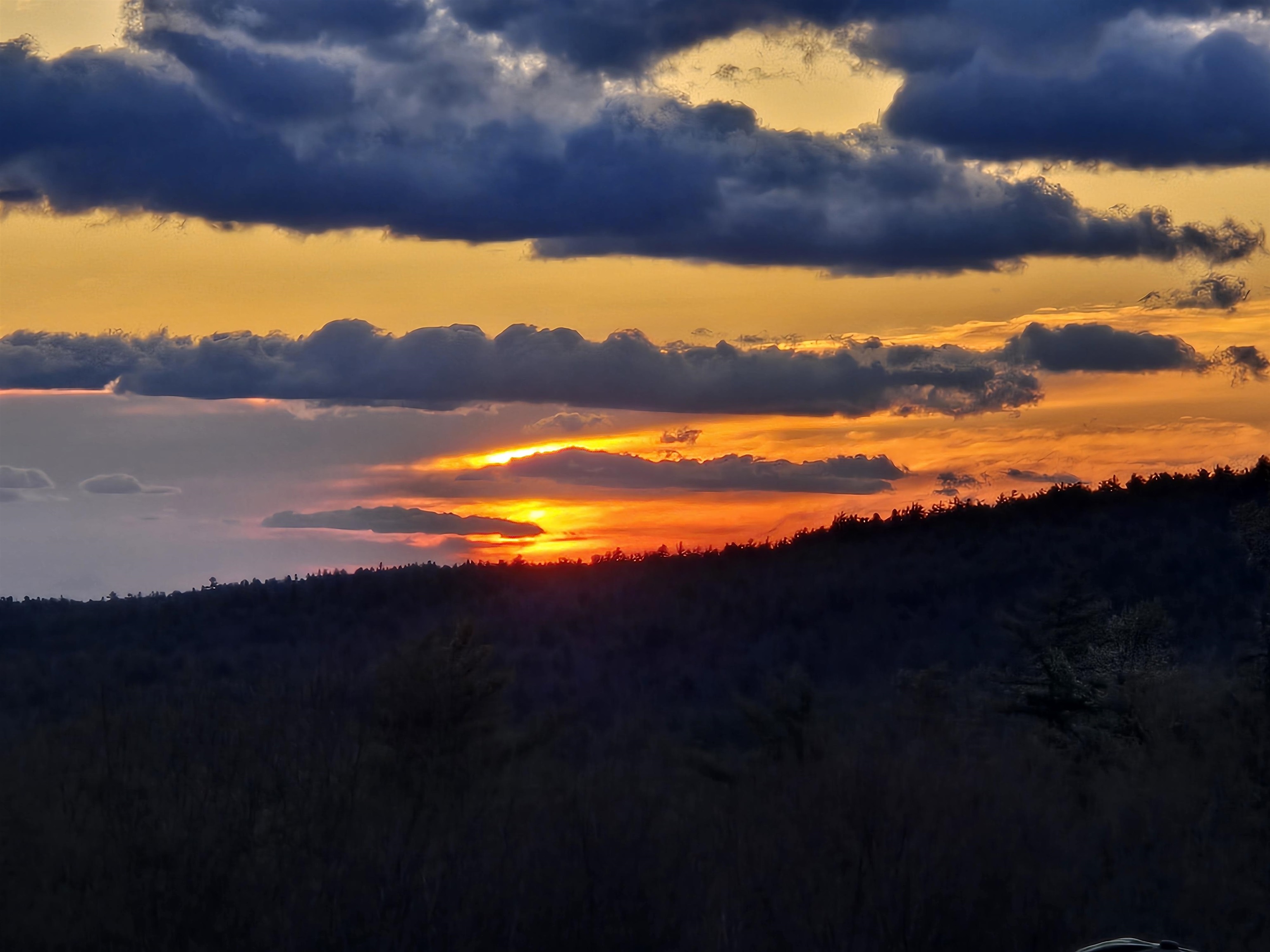 Evening comes