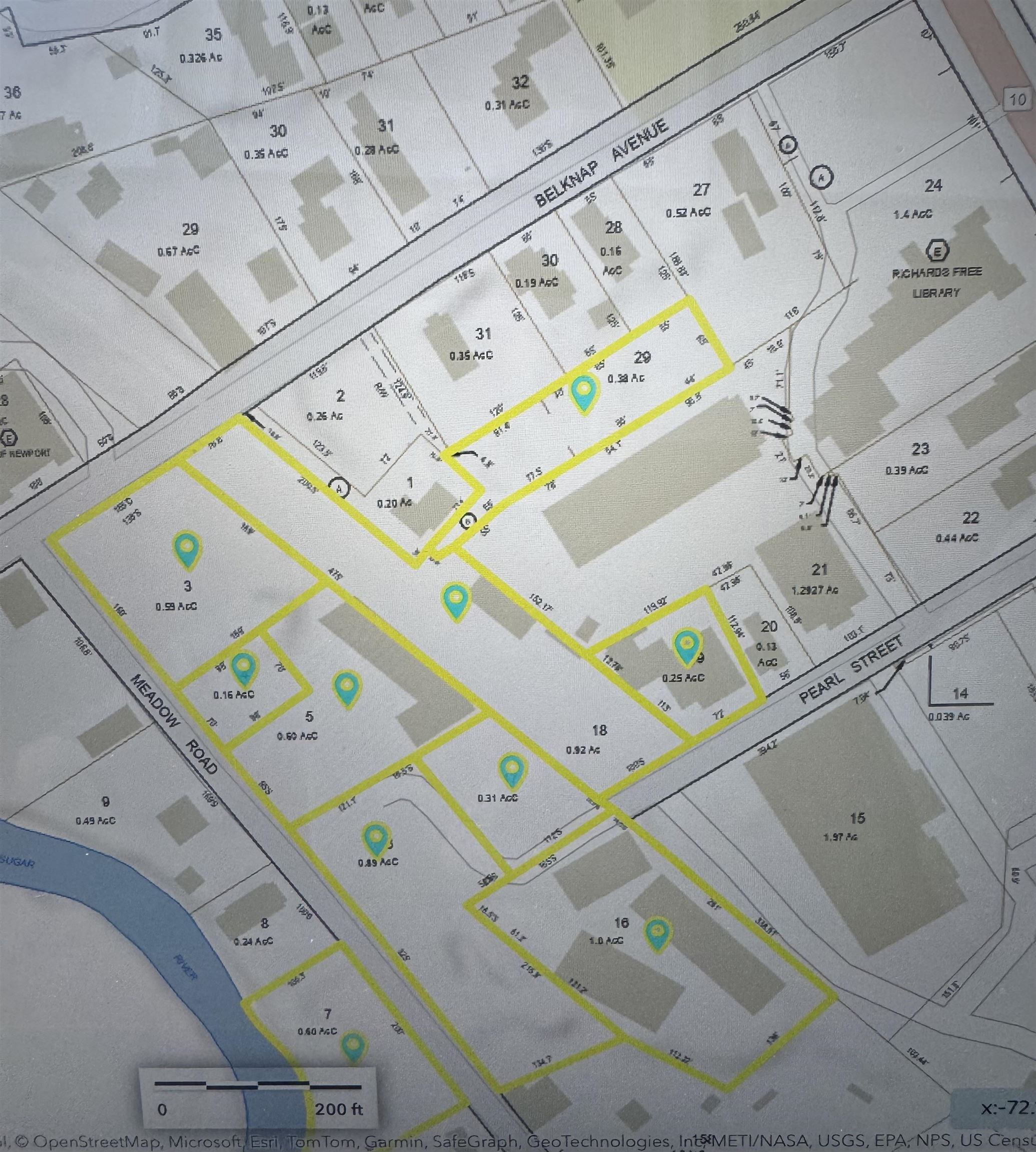 29 Pearl St #110-004-000, 110-003-000, 110-005-000, 111-018-000, Newport, NH 03773