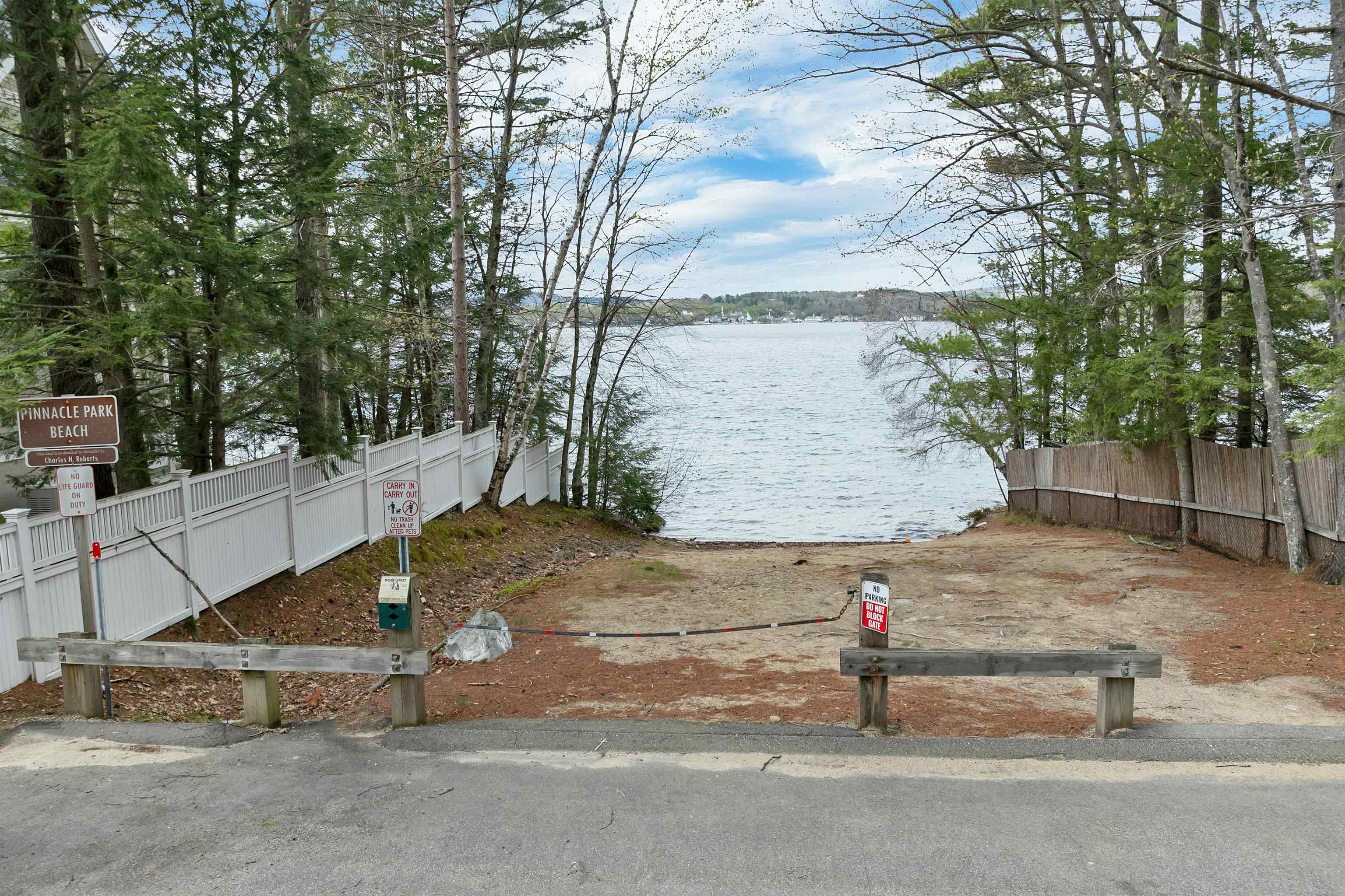 Lake Winnipesaukee access so close!