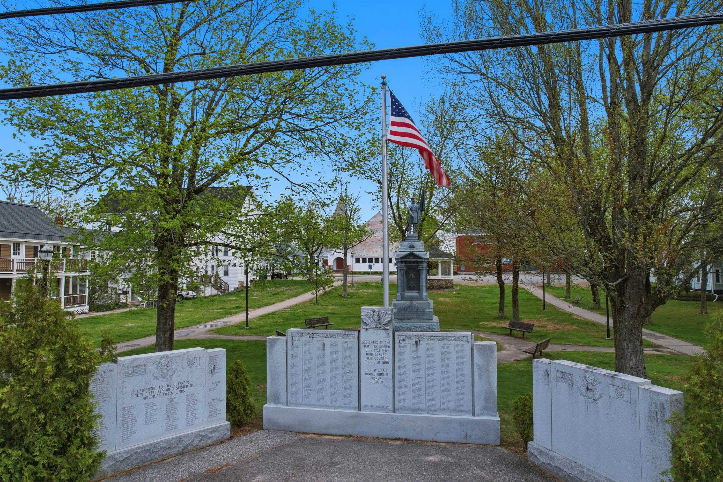 Downtown monument