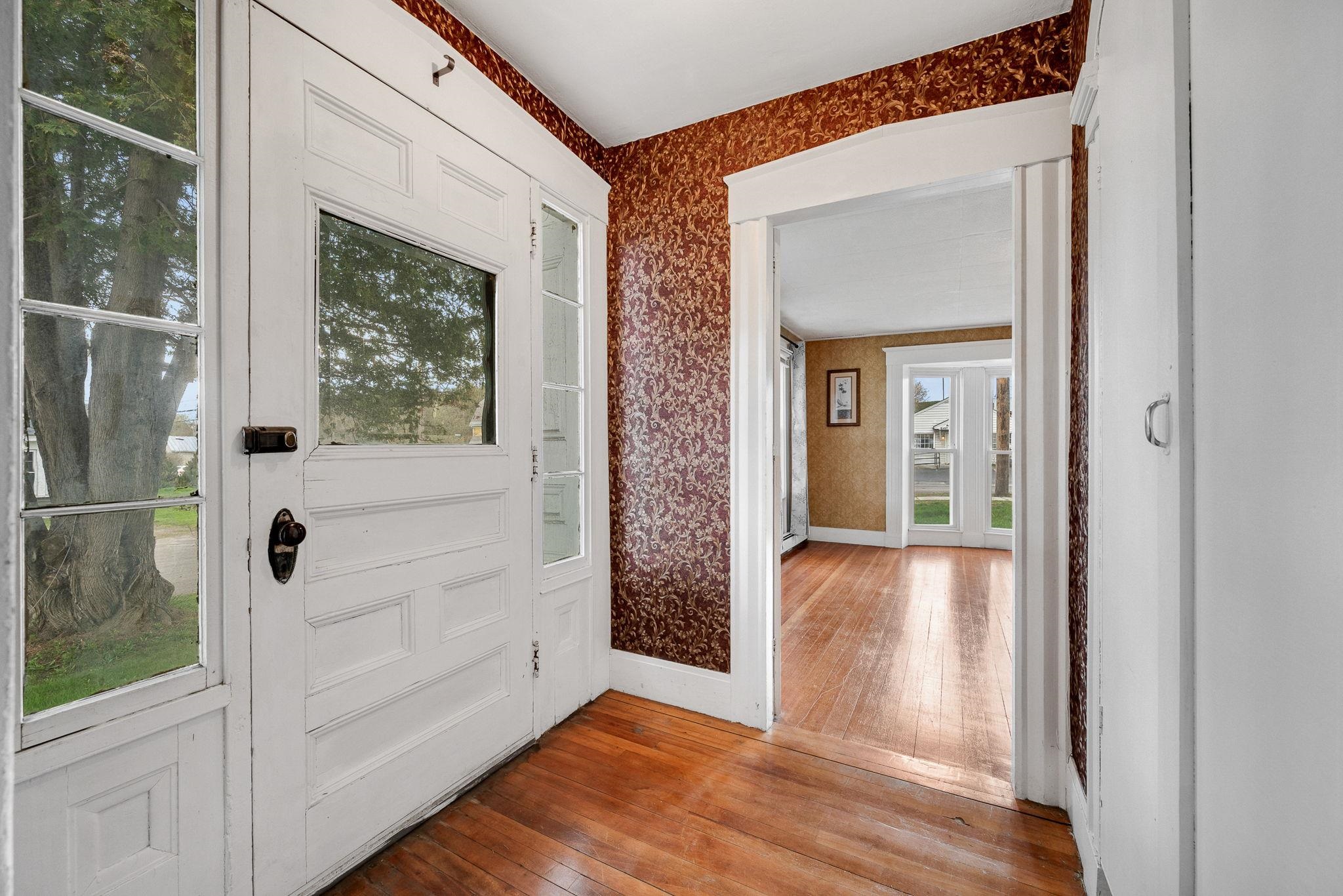 Doorway to second level from level 1