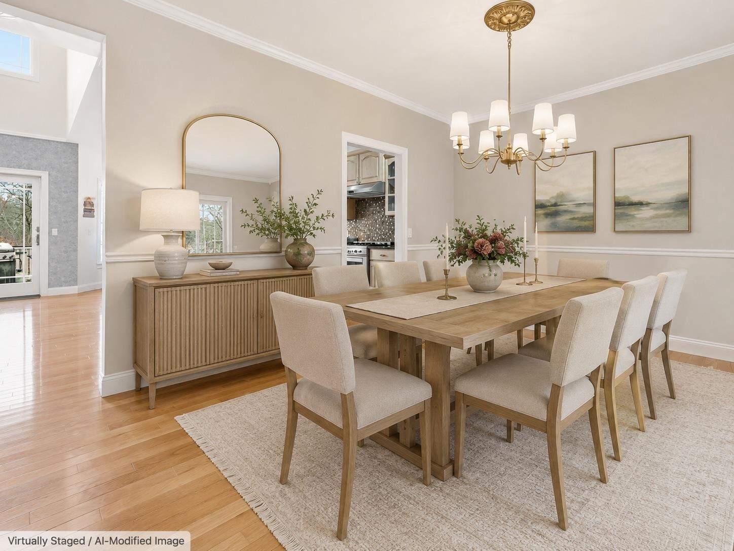 Dining Room Access off the Kitchen