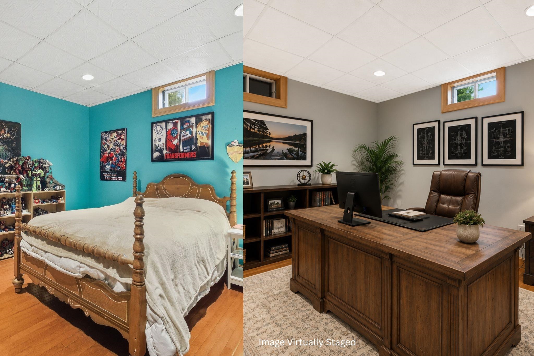Lower Level Office or Bonus Room 25767069