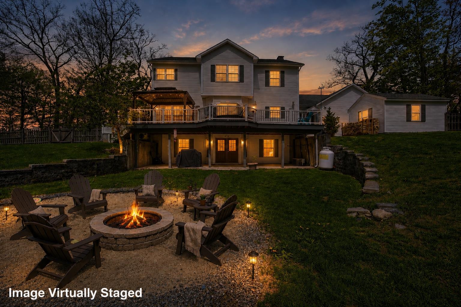 Private Back Yard