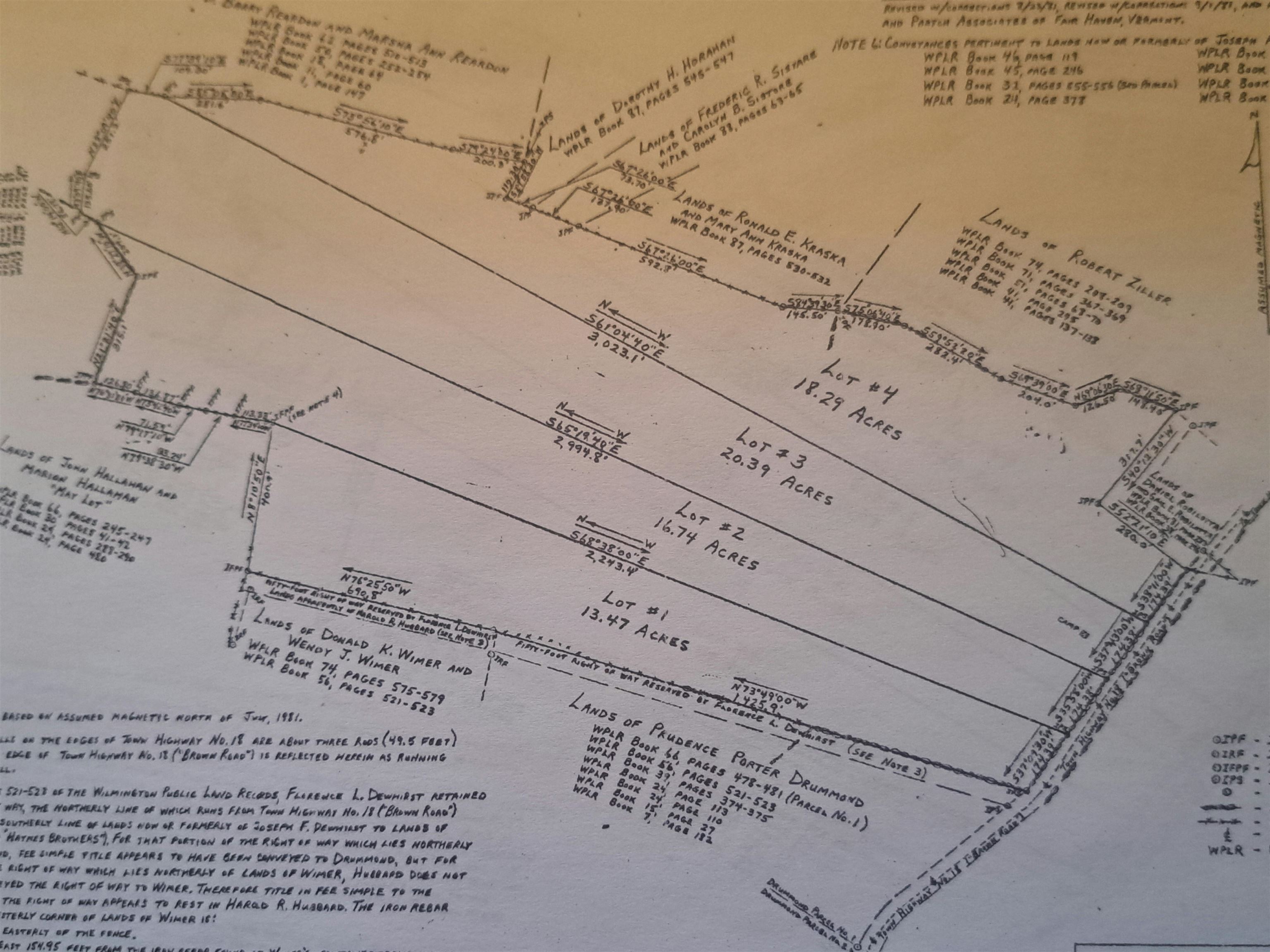Wilmington VT&nbsp;Land for sale $149,000 | 16.74 Acres  | Price Per Acre $0  | Total Lots 4