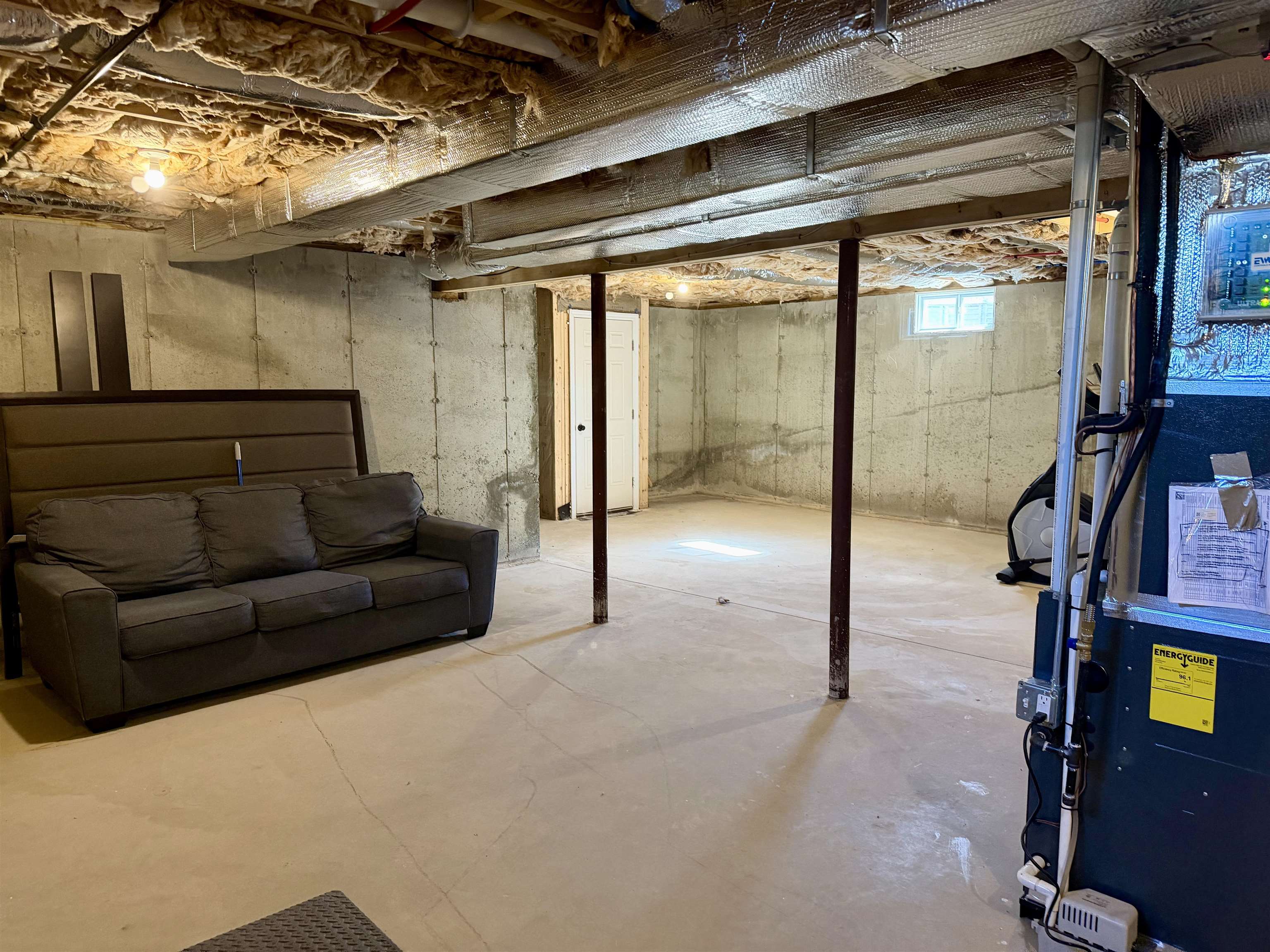 Full Basement with stairs to bulkhead.