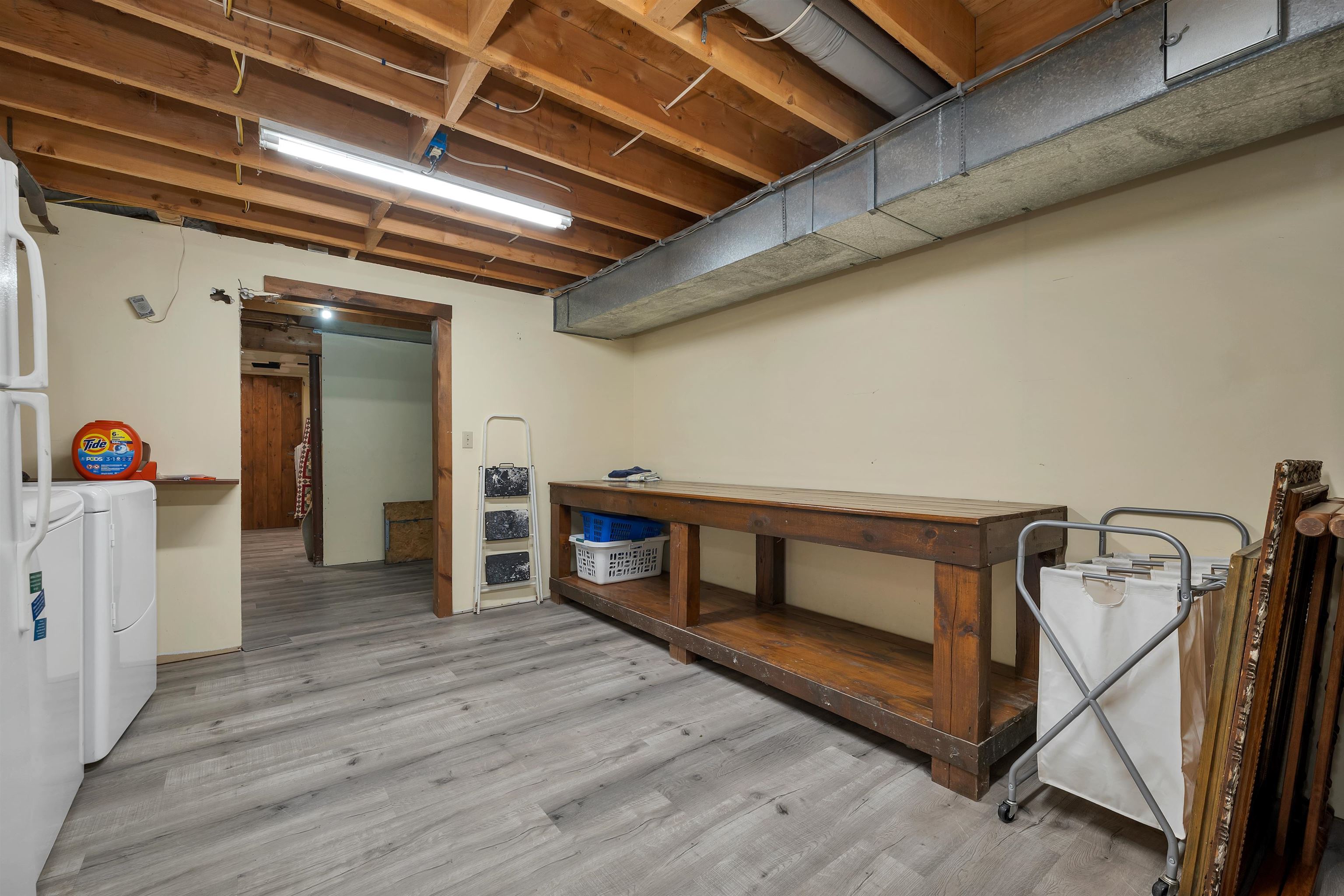 Useful lower-level workspace and storage area