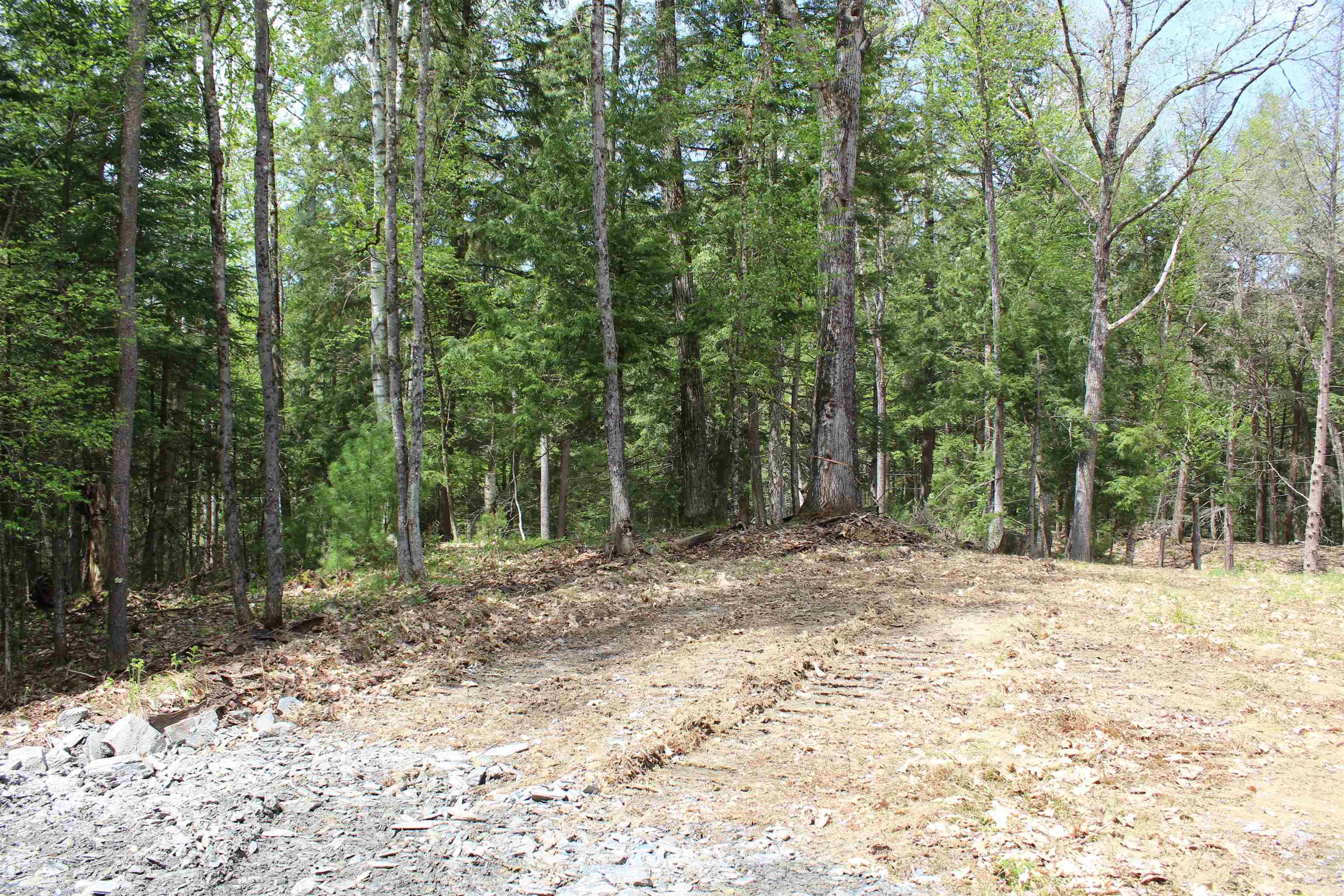 lower part of property leveled