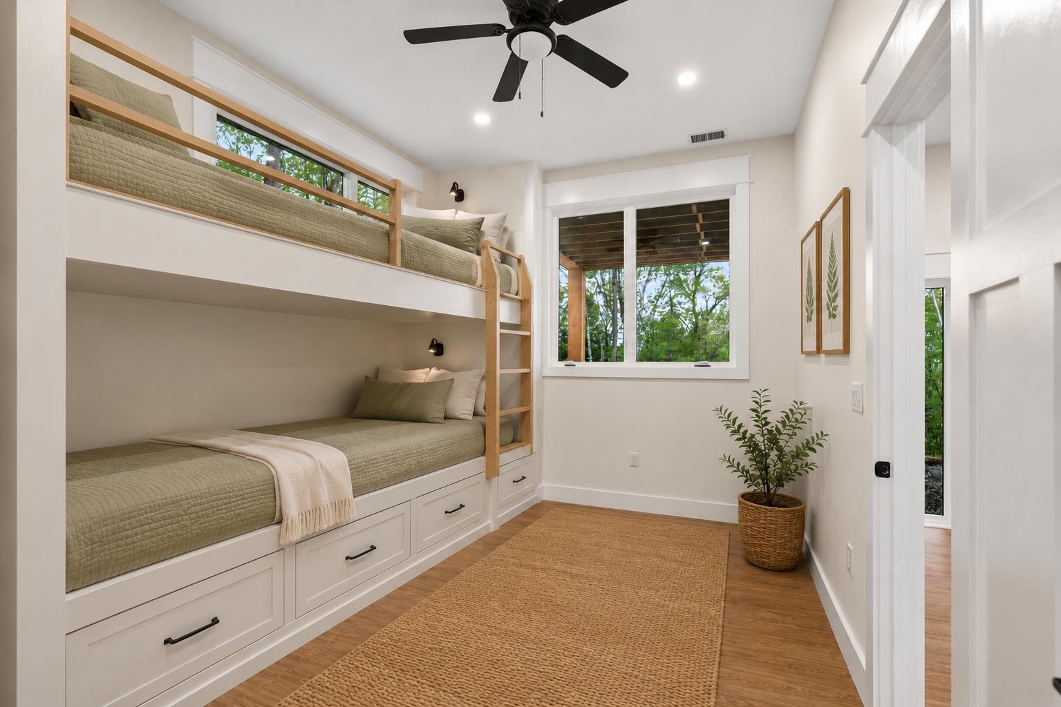 Virtually staged front bedroom 25426408