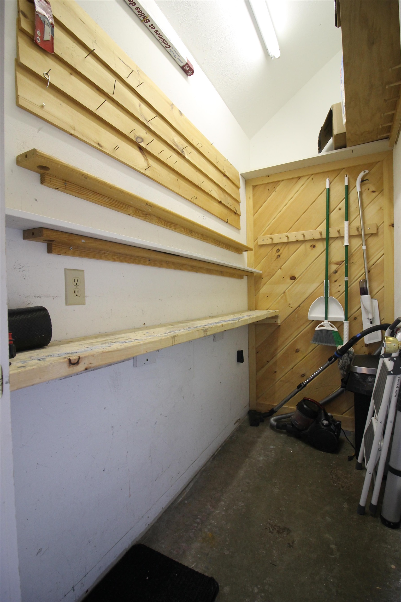 Perfect ski tuning room!