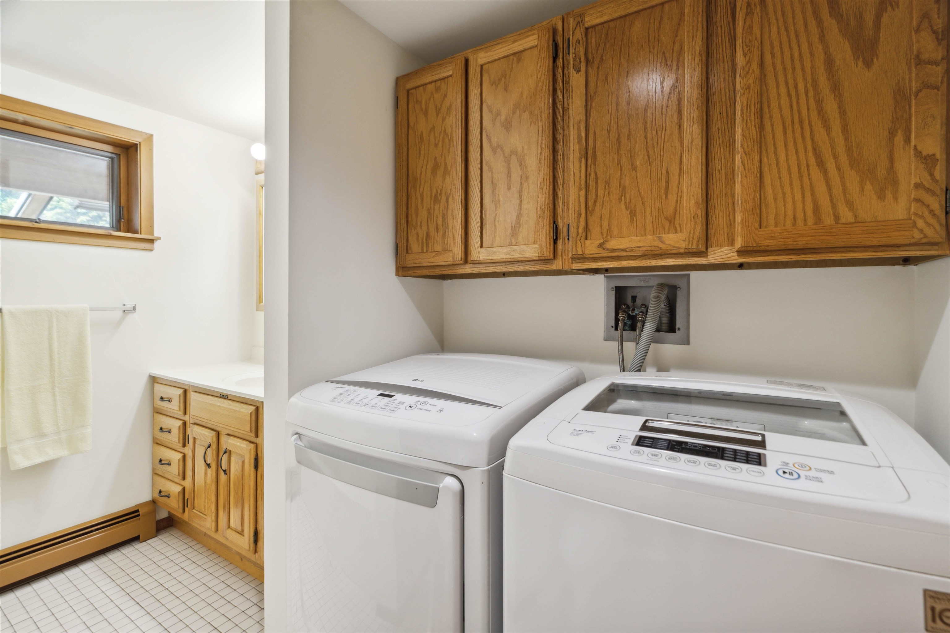 First floor laundry
