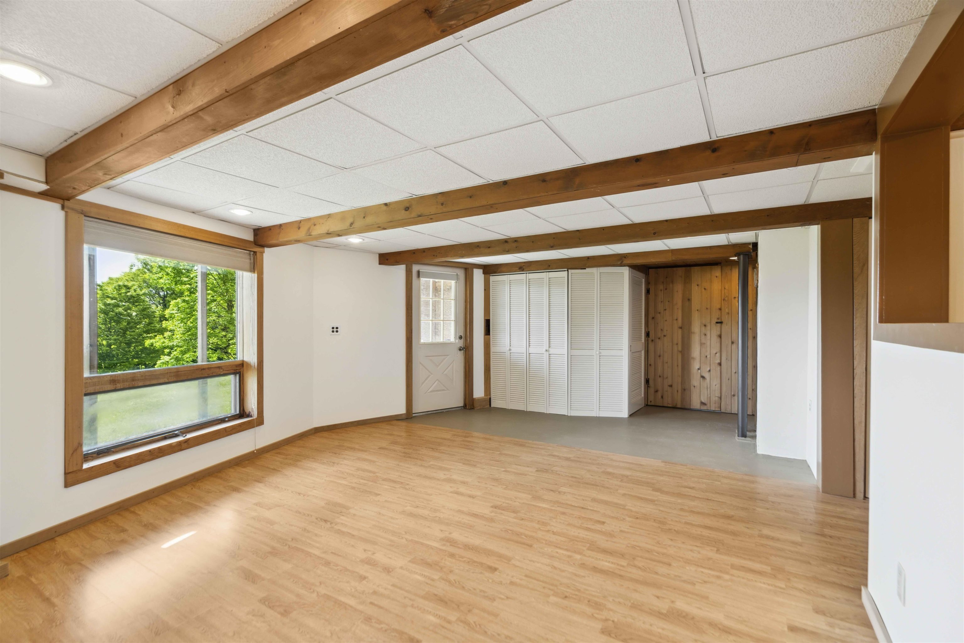 Basement family room
