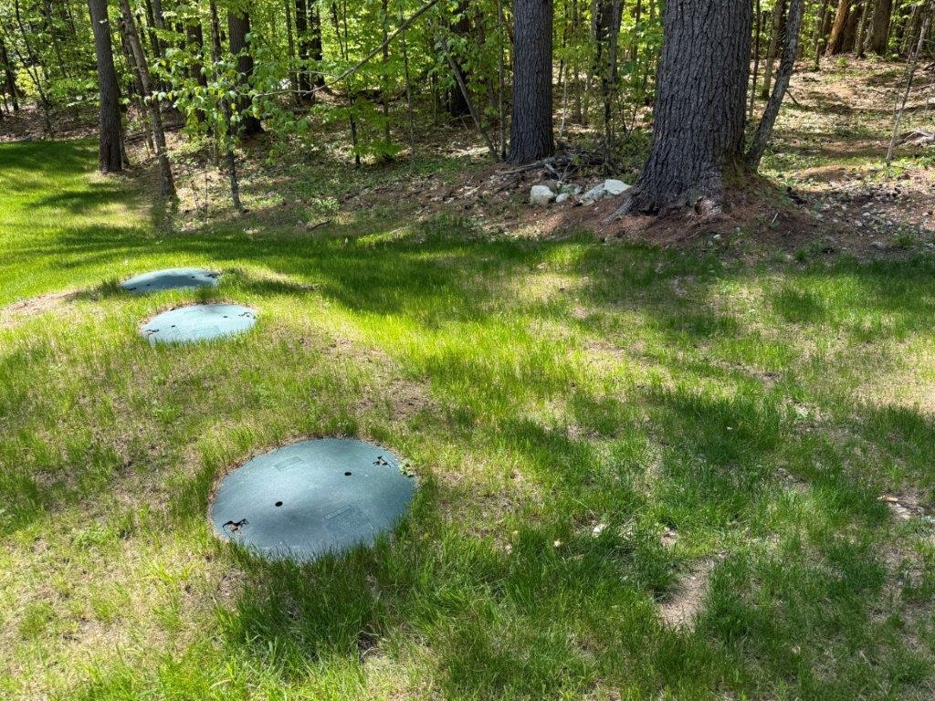 Risers In Place For Septic
