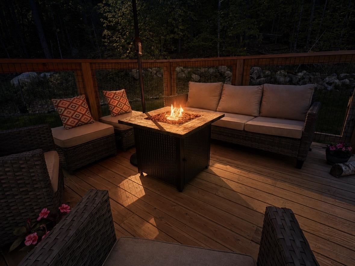 Enjoy The Rear Deck