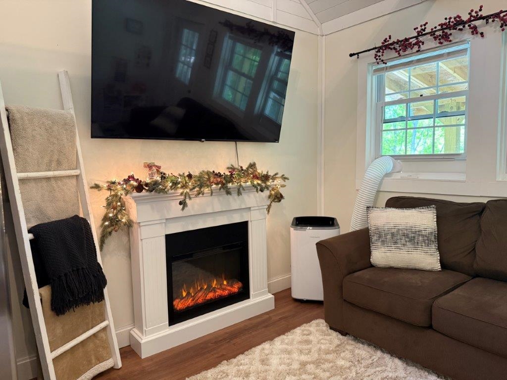 Cozy Up To The Fireplace